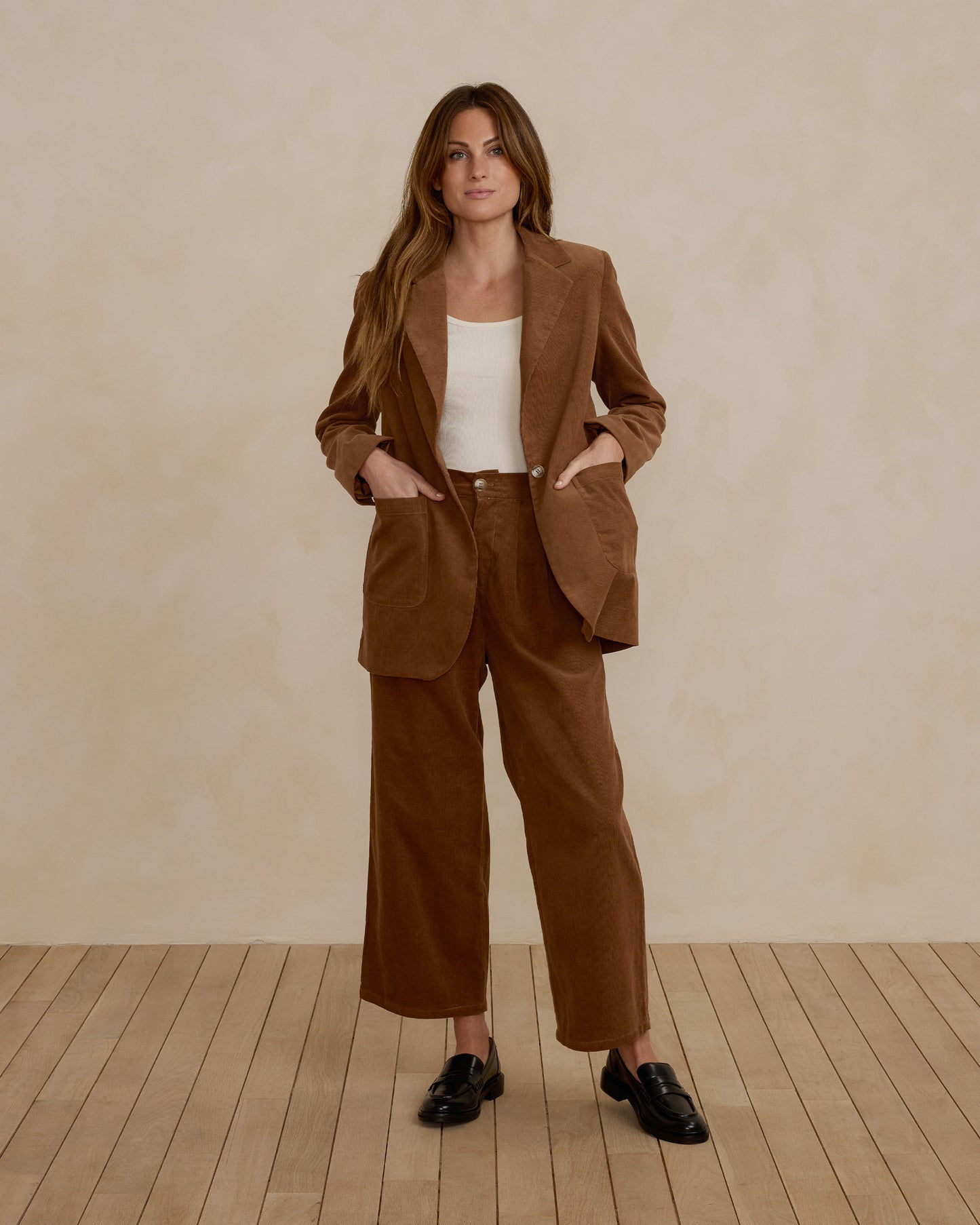 Brooklyn Trouser | Saddle