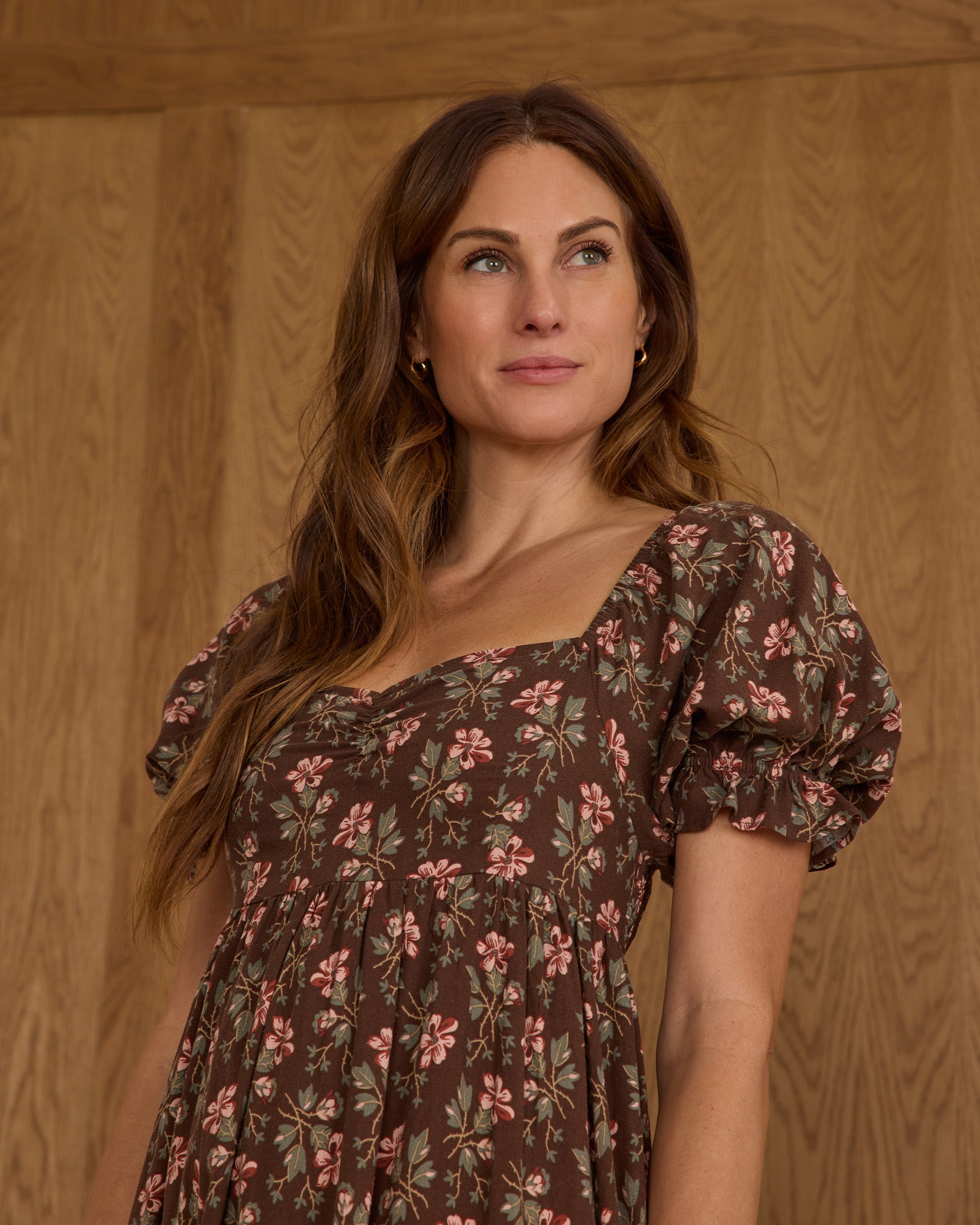 Chloe Dress | Winter Floral - Rylee + Cru | Kids Clothes | Trendy Baby Clothes | Modern Infant Outfits |