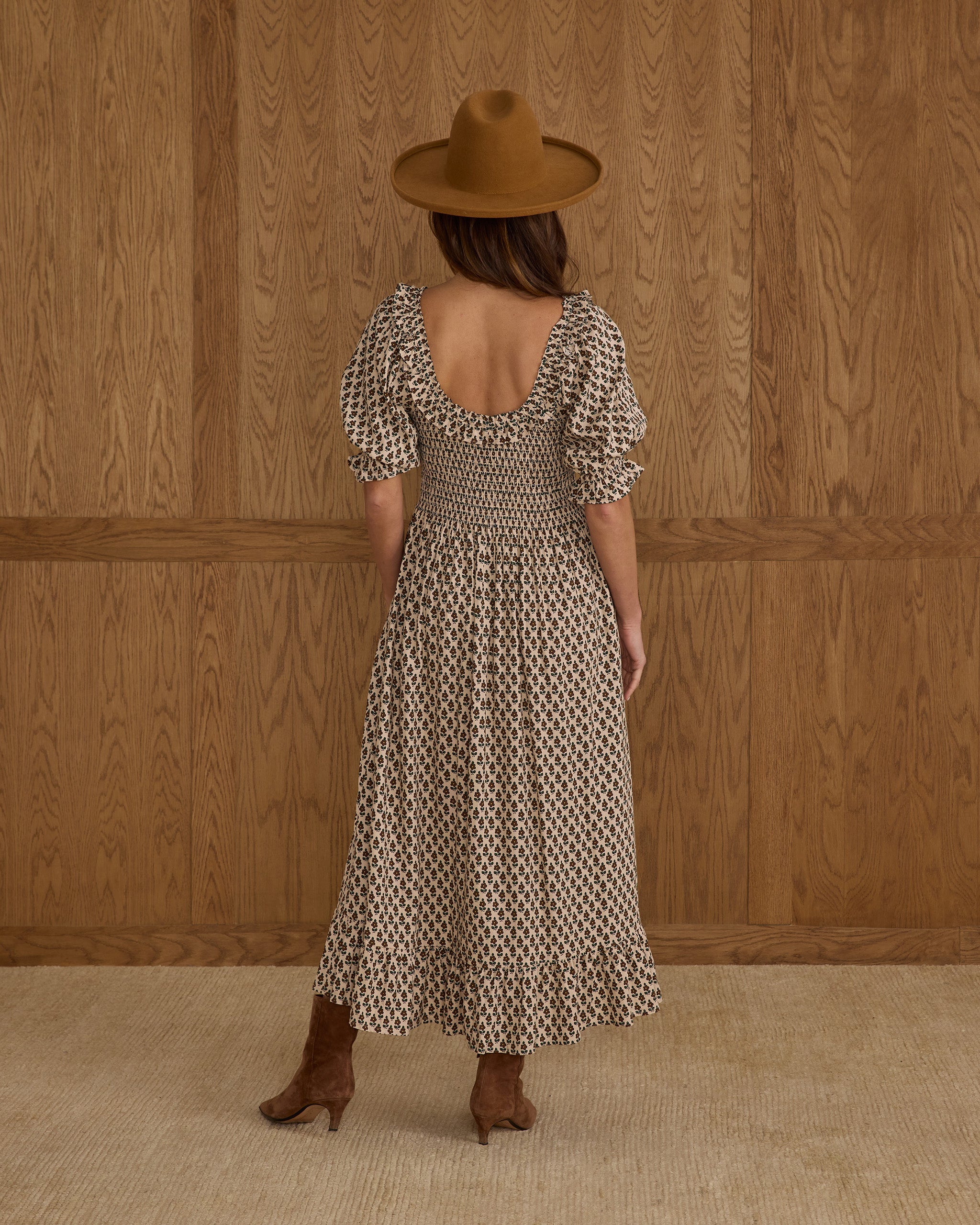 Lexi Dress | Harvest Floral - Rylee + Cru | Kids Clothes | Trendy Baby Clothes | Modern Infant Outfits |