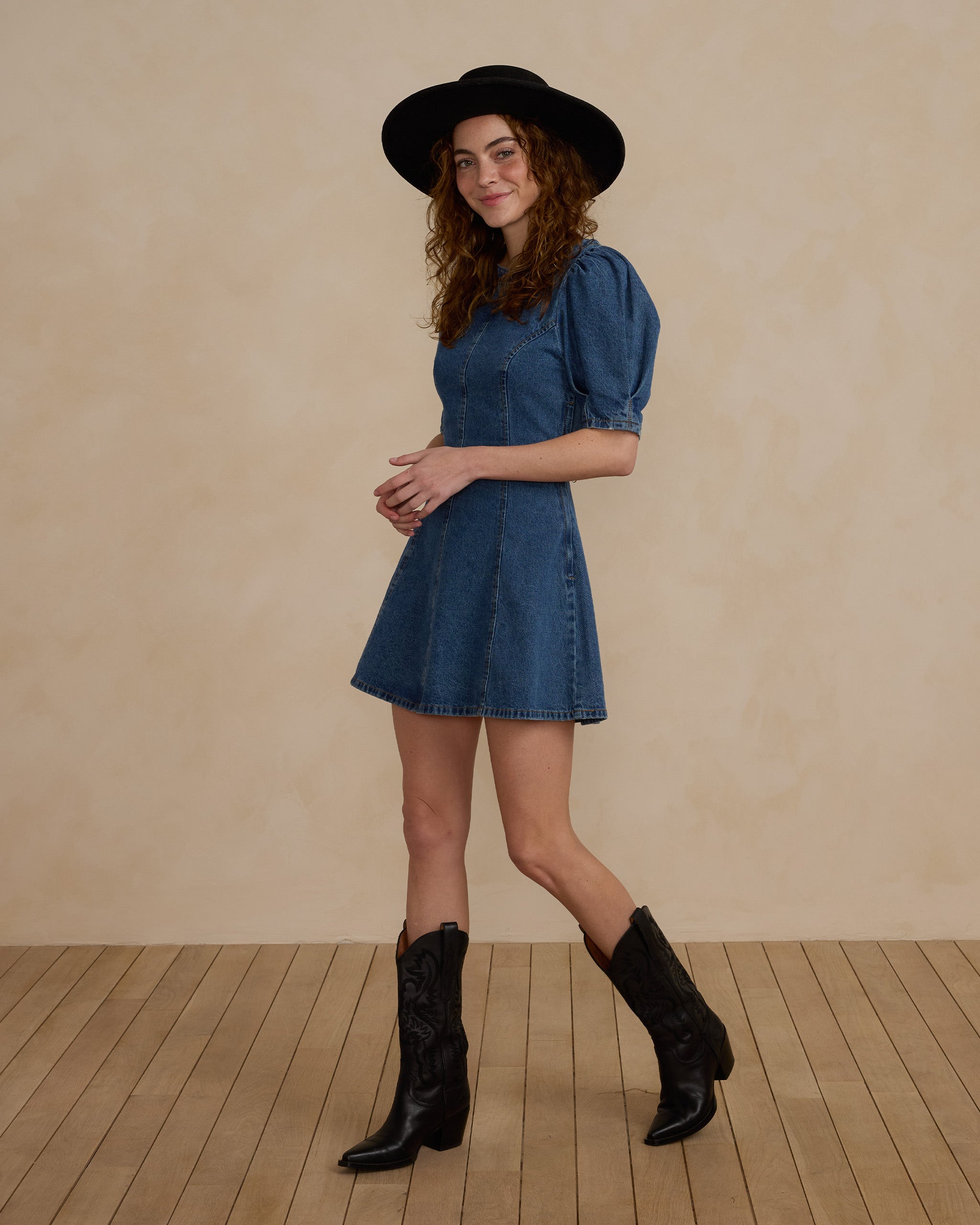 Levi Mini Dress | Indigo