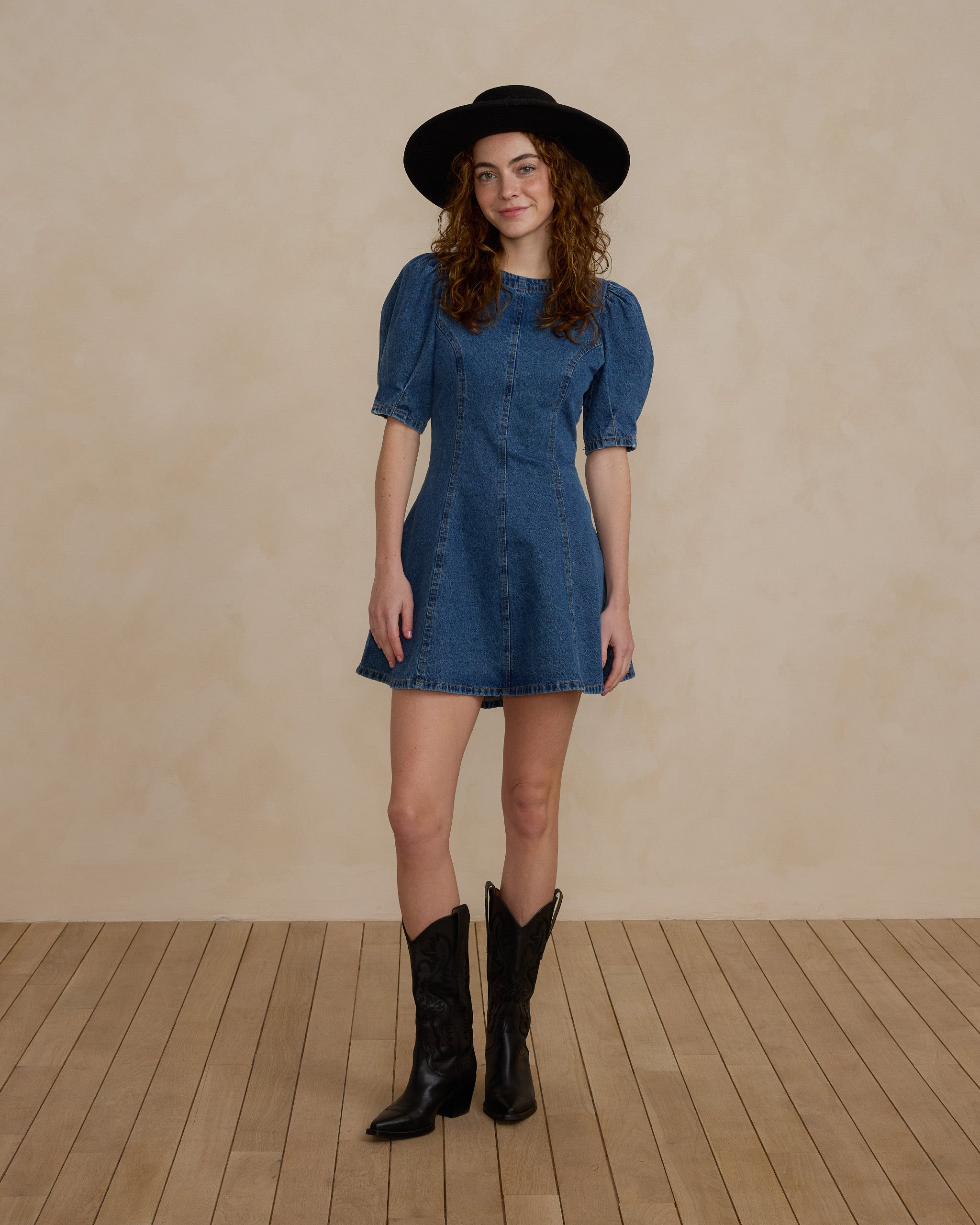 Levi Mini Dress | Indigo