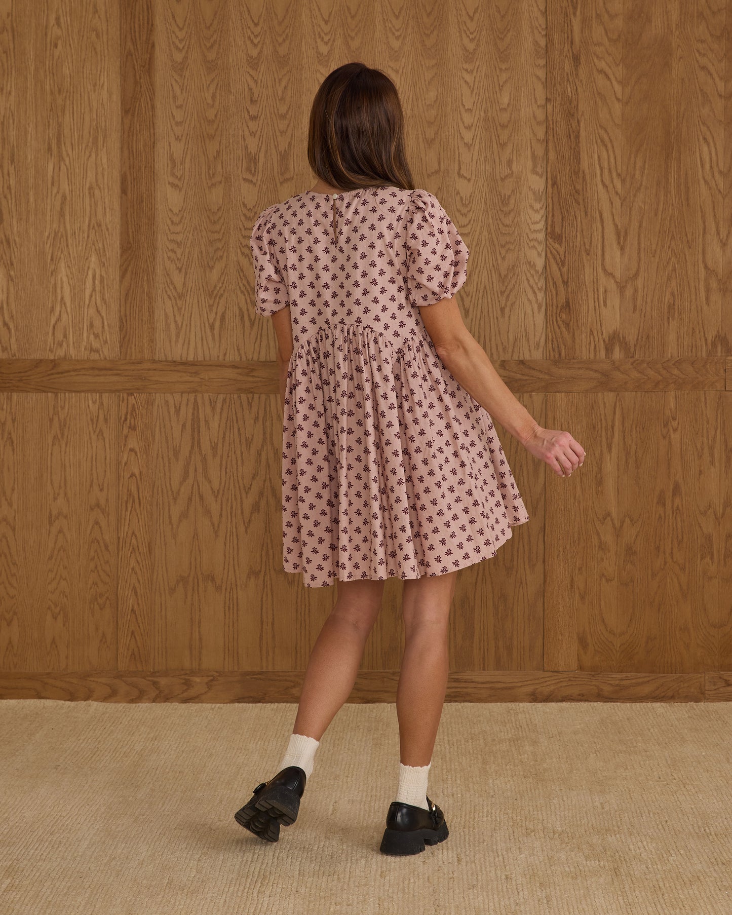 Rose Dress | Blush Fleur - Rylee + Cru | Kids Clothes | Trendy Baby Clothes | Modern Infant Outfits |