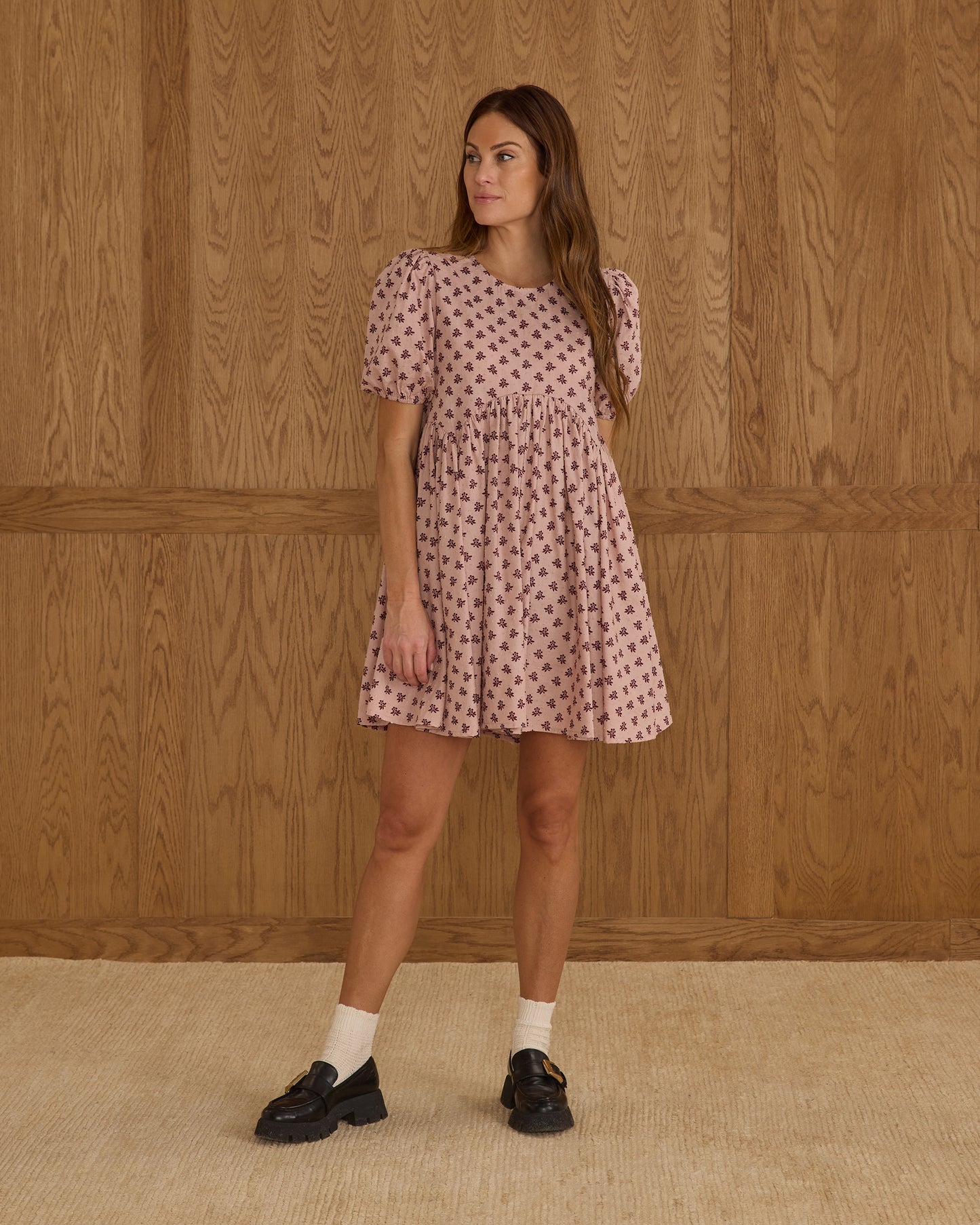 Rose Dress | Blush Fleur - Rylee + Cru | Kids Clothes | Trendy Baby Clothes | Modern Infant Outfits |