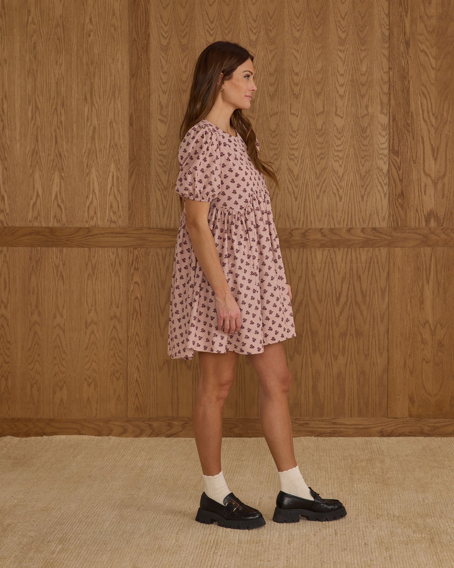 Rose Dress | Blush Fleur - Rylee + Cru | Kids Clothes | Trendy Baby Clothes | Modern Infant Outfits |