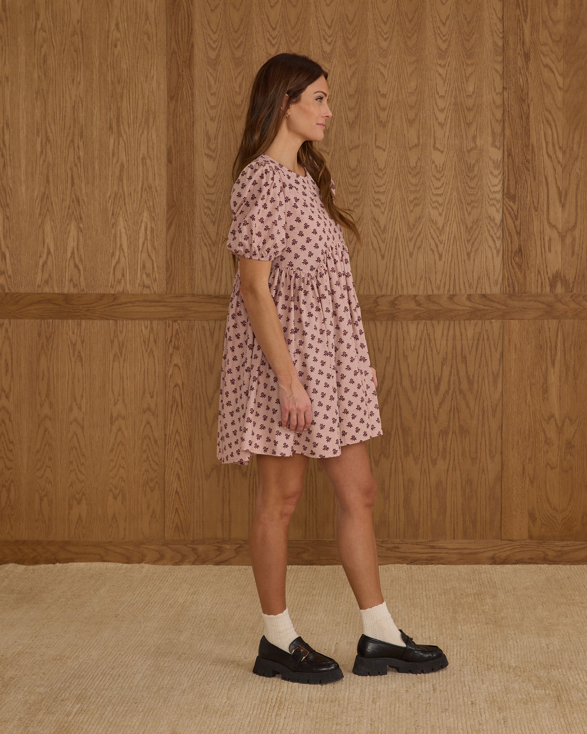 Rose Dress | Blush Fleur - Rylee + Cru | Kids Clothes | Trendy Baby Clothes | Modern Infant Outfits |