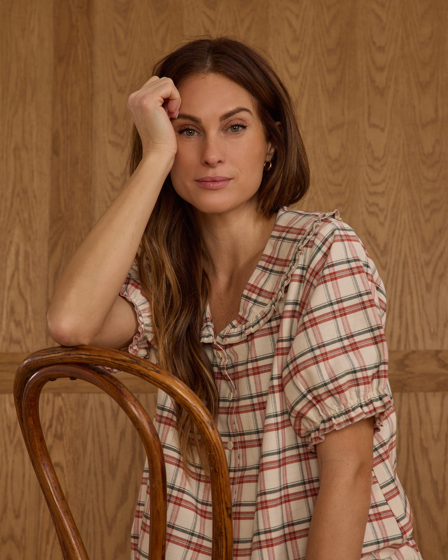 Ruffle Pajamas | Holiday Flannel - Rylee + Cru | Kids Clothes | Trendy Baby Clothes | Modern Infant Outfits |