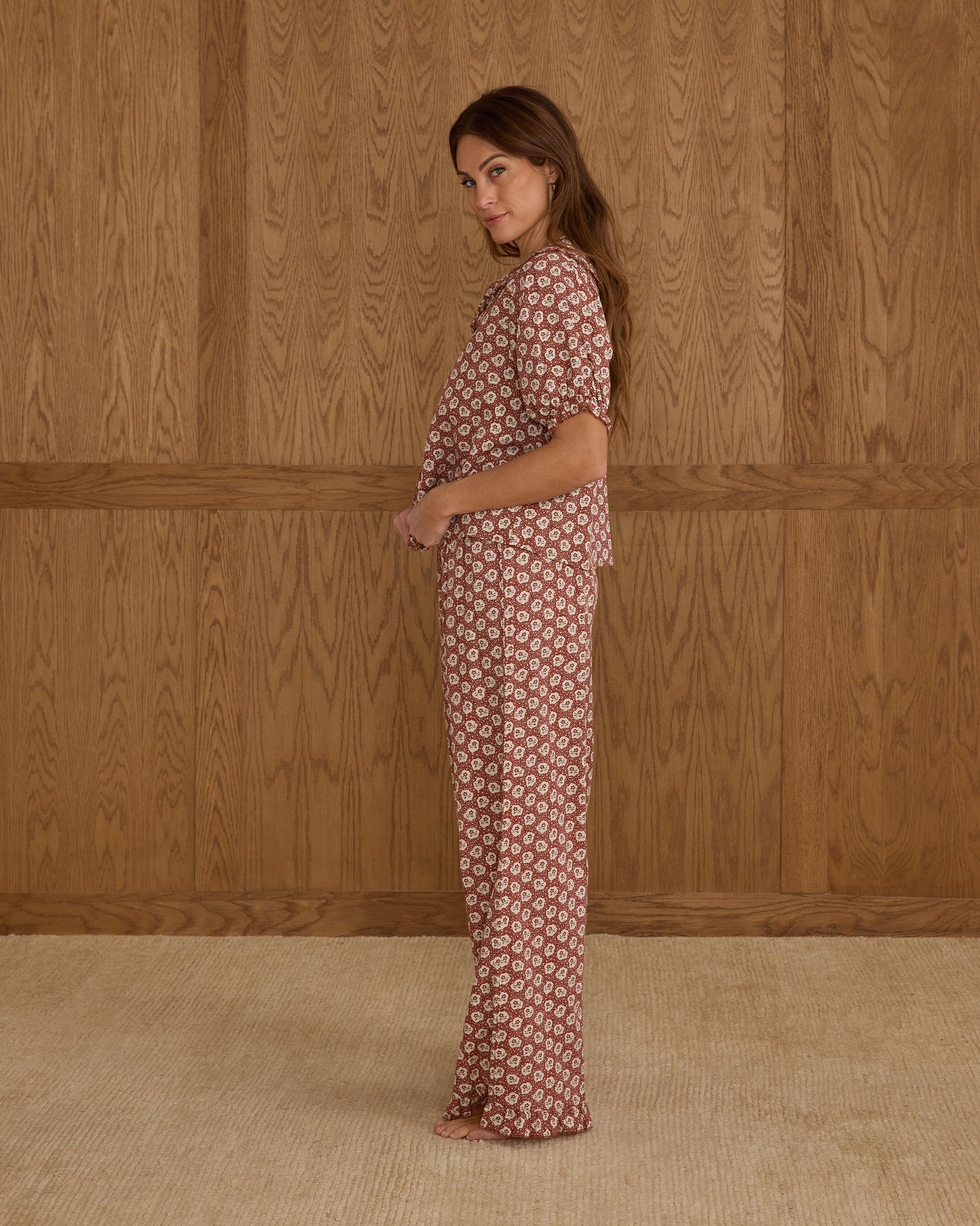 Ruffle Pajamas | Ruby Fleur - Rylee + Cru | Kids Clothes | Trendy Baby Clothes | Modern Infant Outfits |