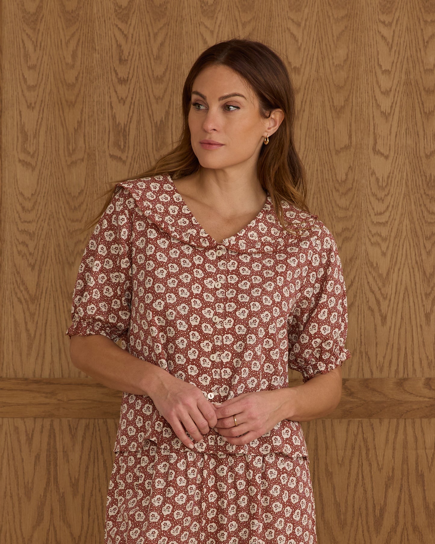 Ruffle Pajamas | Ruby Fleur - Rylee + Cru | Kids Clothes | Trendy Baby Clothes | Modern Infant Outfits |