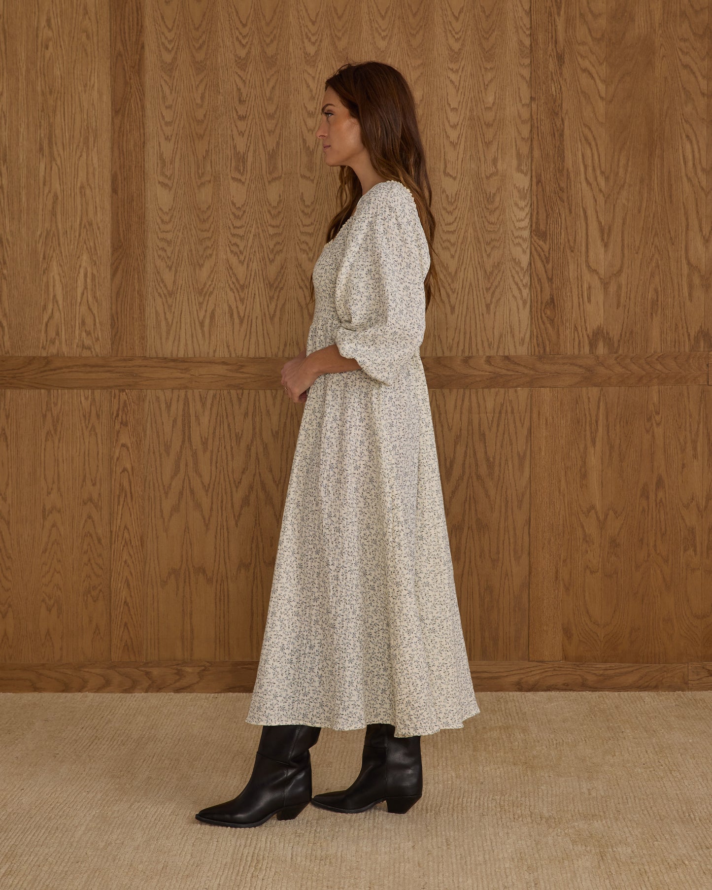 Della Dress | Blue Vines - Rylee + Cru | Kids Clothes | Trendy Baby Clothes | Modern Infant Outfits |