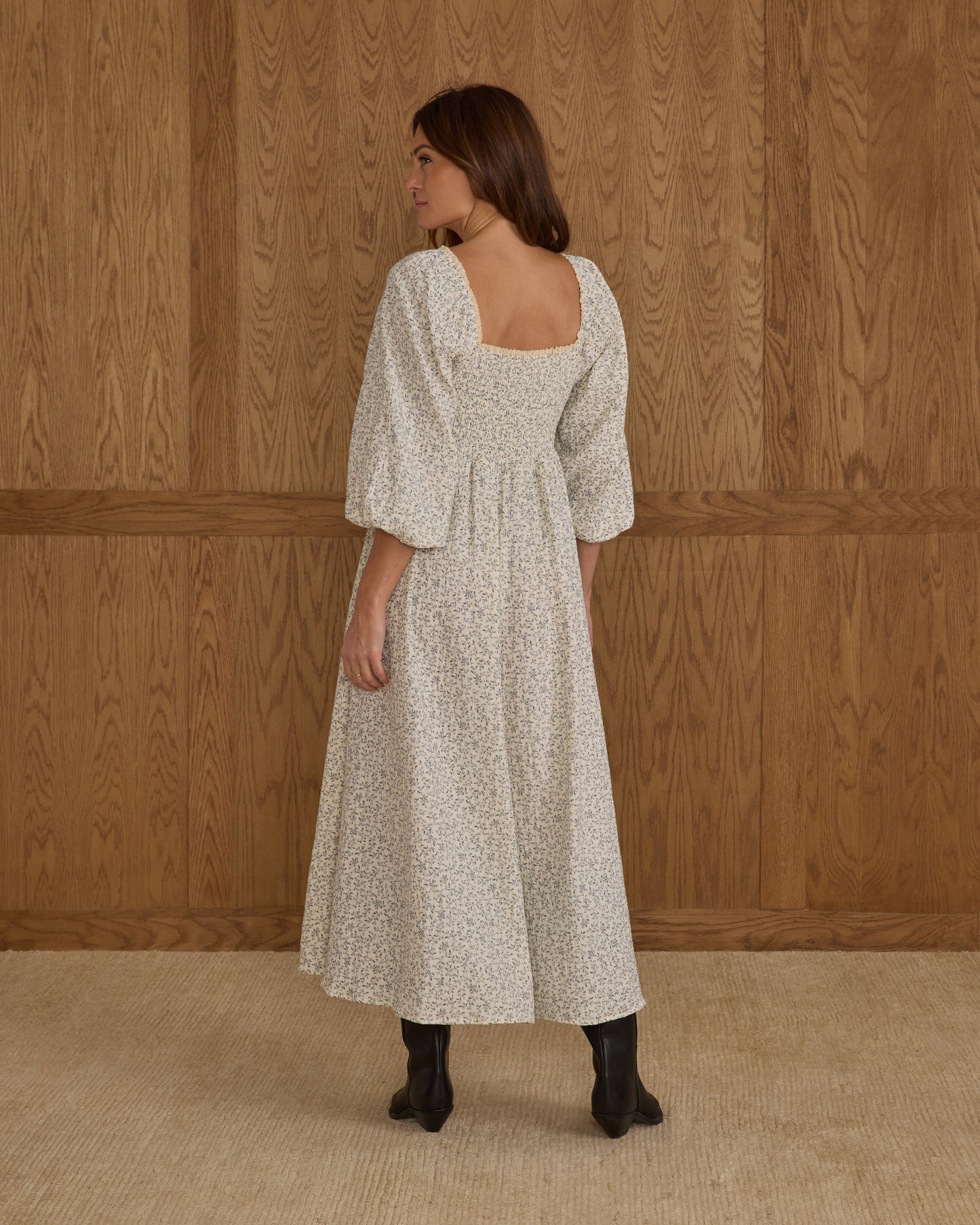 Della Dress | Blue Vines - Rylee + Cru | Kids Clothes | Trendy Baby Clothes | Modern Infant Outfits |