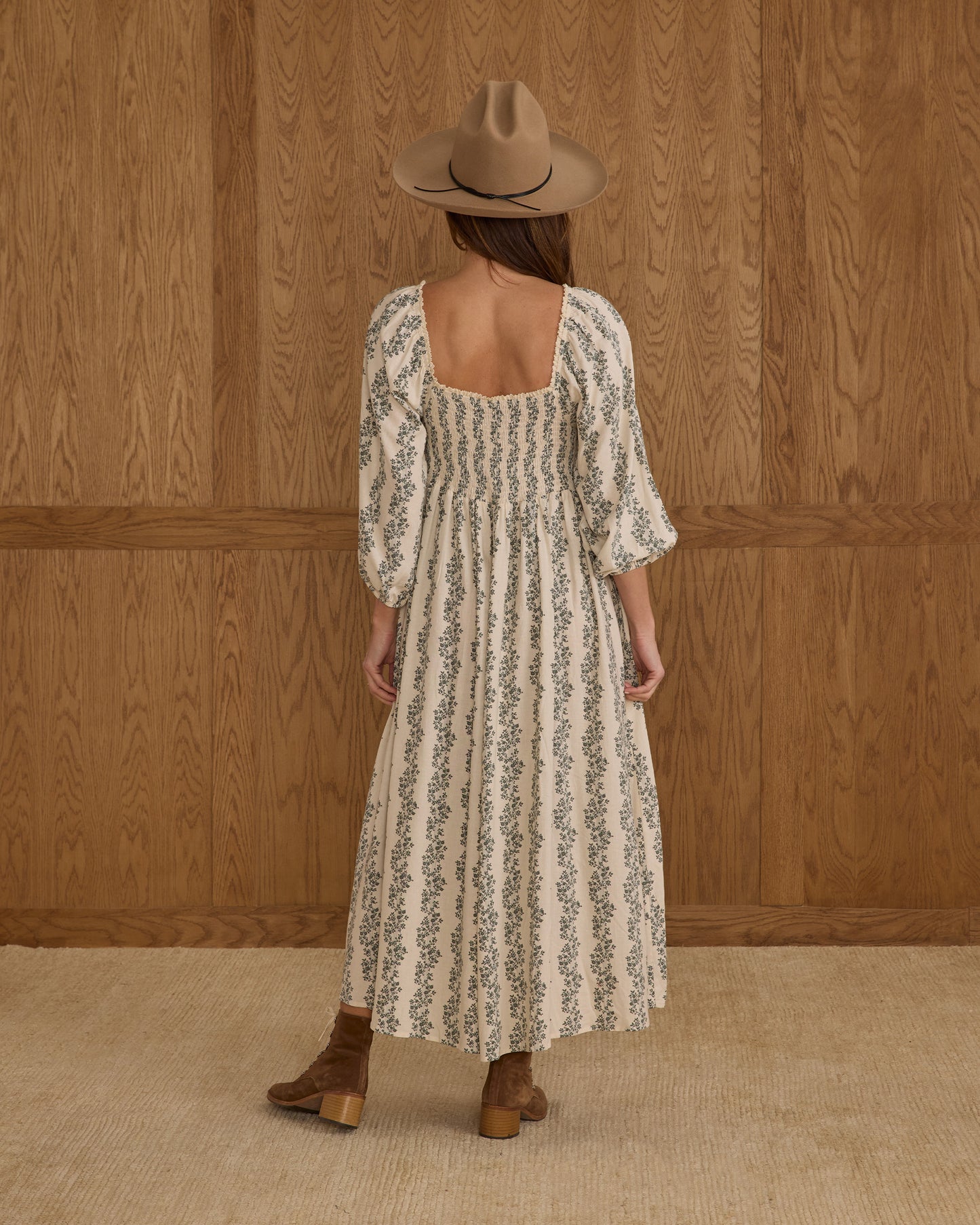 Della Dress | Green Vines - Rylee + Cru | Kids Clothes | Trendy Baby Clothes | Modern Infant Outfits |