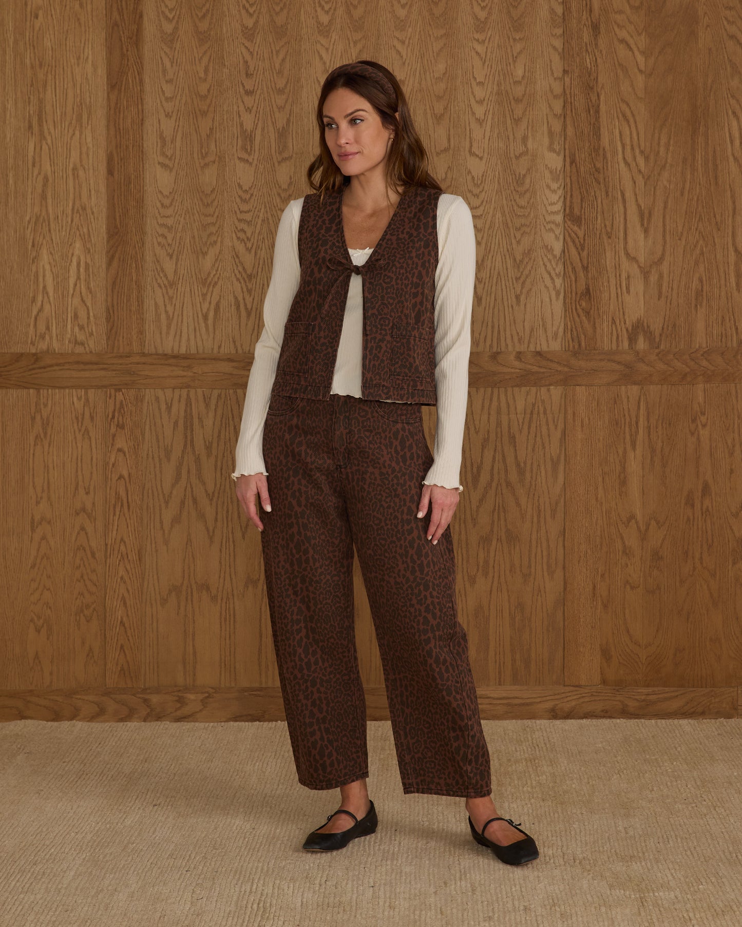 Utility Vest | Leopard - Rylee + Cru | Kids Clothes | Trendy Baby Clothes | Modern Infant Outfits |