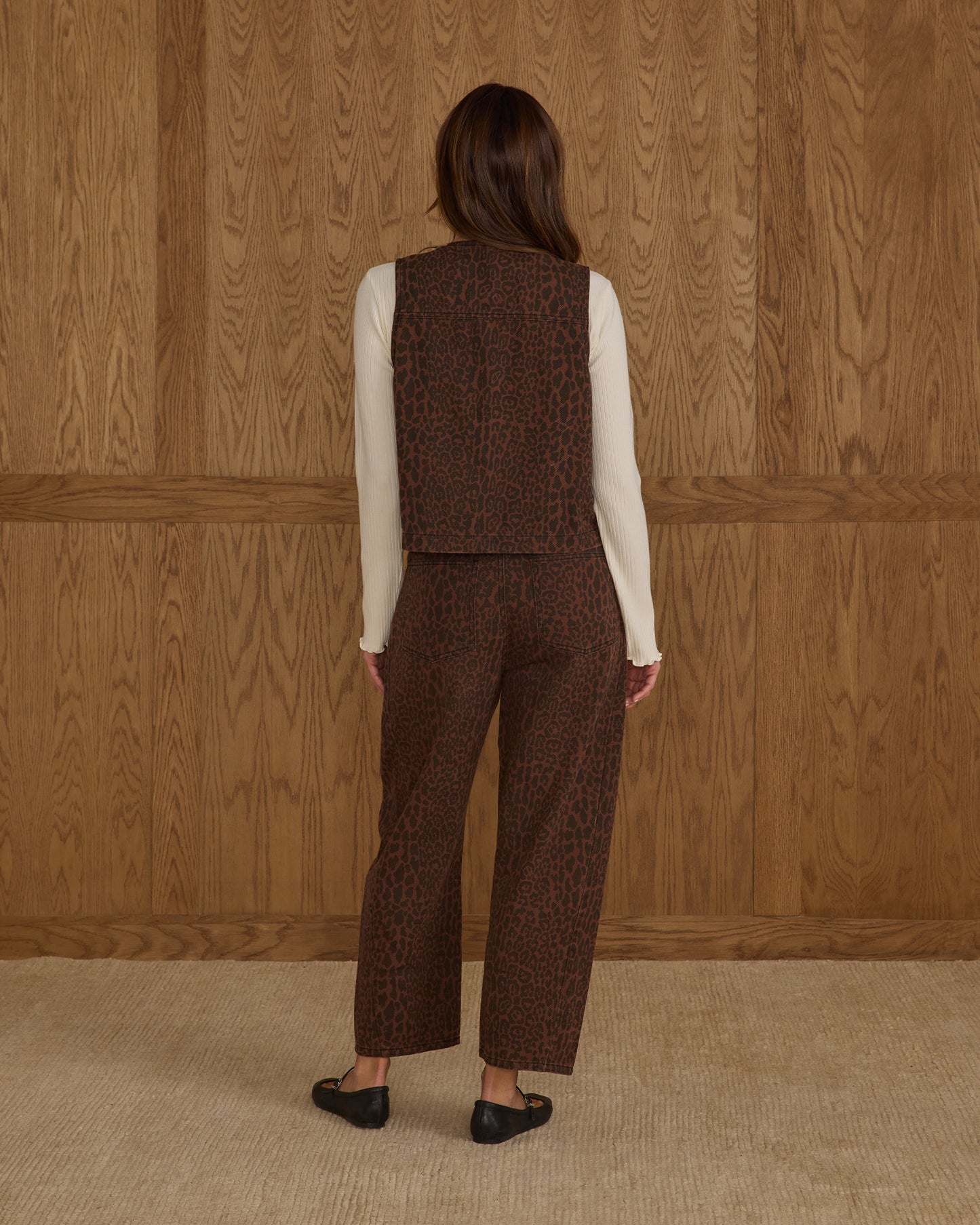 Utility Vest | Leopard - Rylee + Cru | Kids Clothes | Trendy Baby Clothes | Modern Infant Outfits |