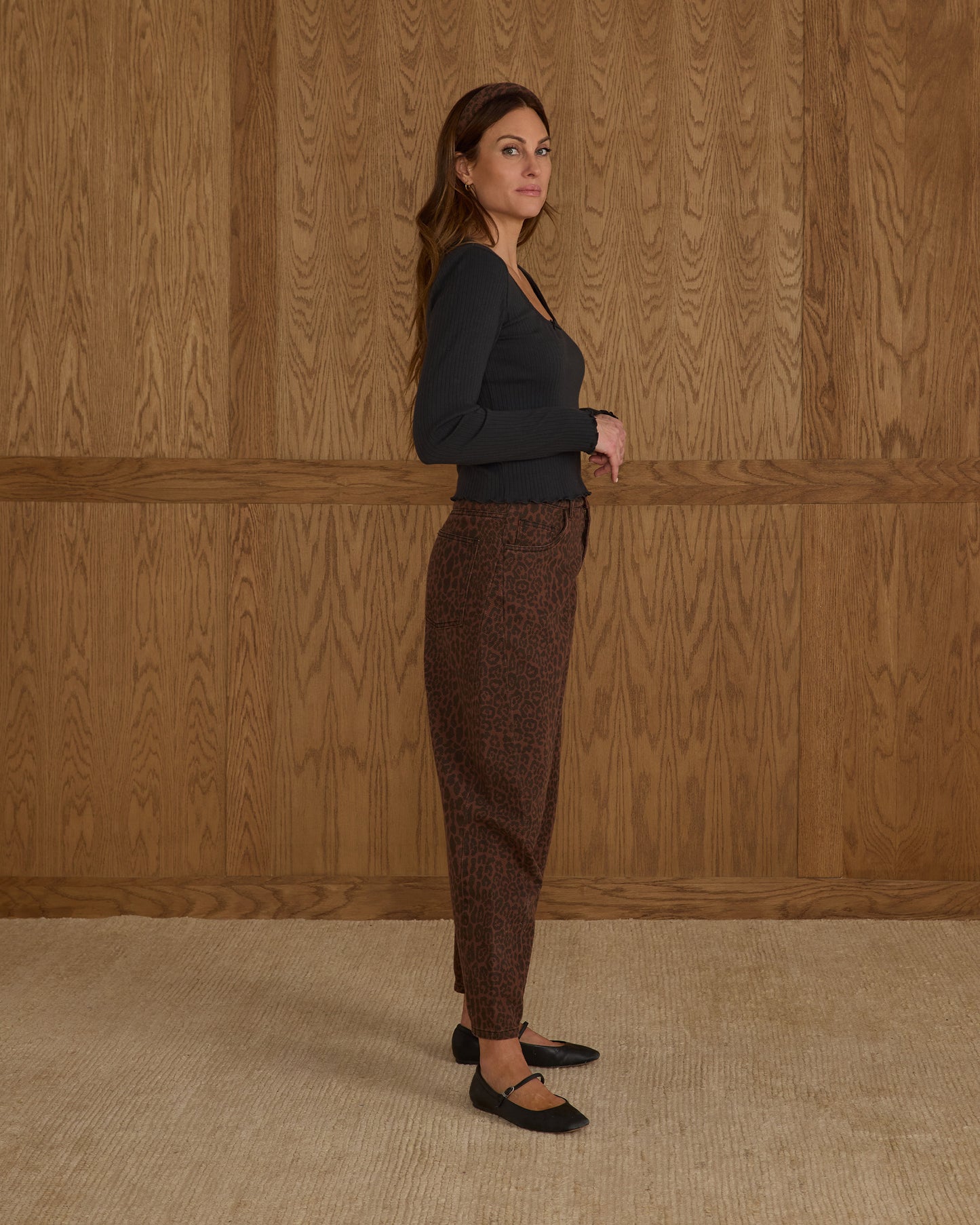 Ribbed Long Sleeve | Black - Rylee + Cru | Kids Clothes | Trendy Baby Clothes | Modern Infant Outfits |