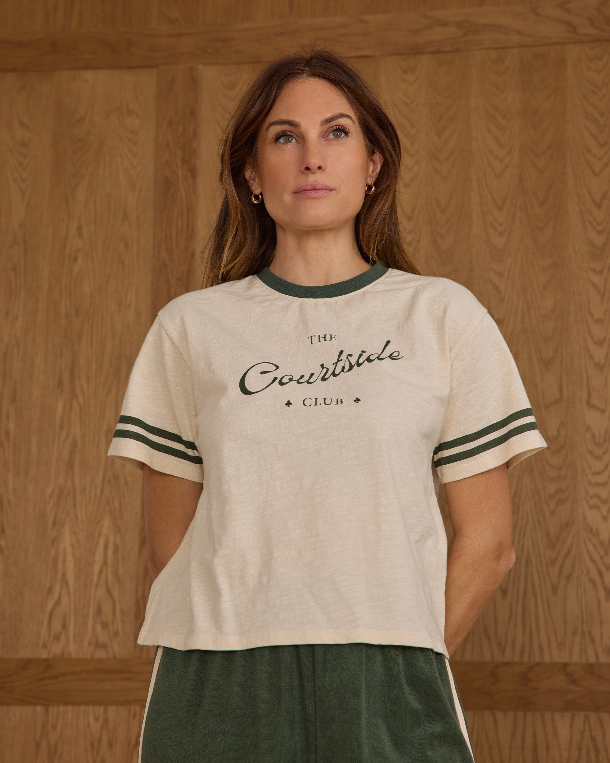 Varsity Tee | Courtside Club - Rylee + Cru | Kids Clothes | Trendy Baby Clothes | Modern Infant Outfits |