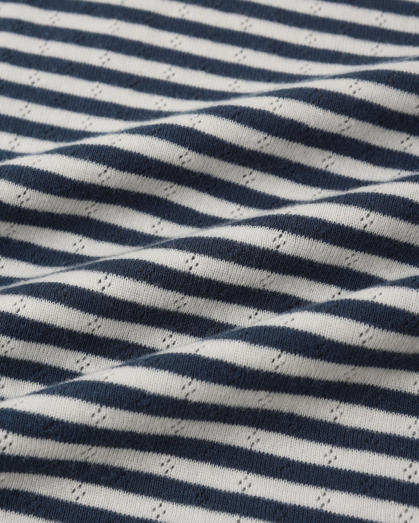 Women's Pointelle Tee Navy Stripe - Rylee + Cru | Kids Clothes | Trendy Baby Clothes | Modern Infant Outfits |