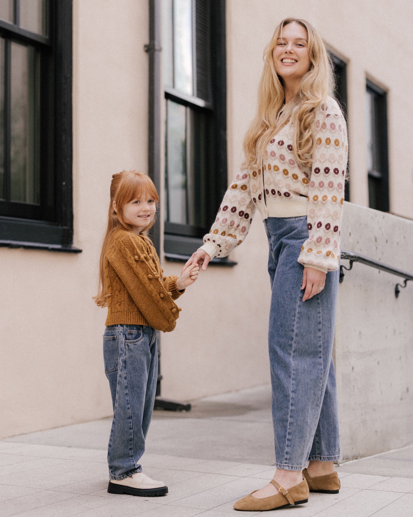 Cheyenne Cardigan | Floral Jacquard - Rylee + Cru | Kids Clothes | Trendy Baby Clothes | Modern Infant Outfits |