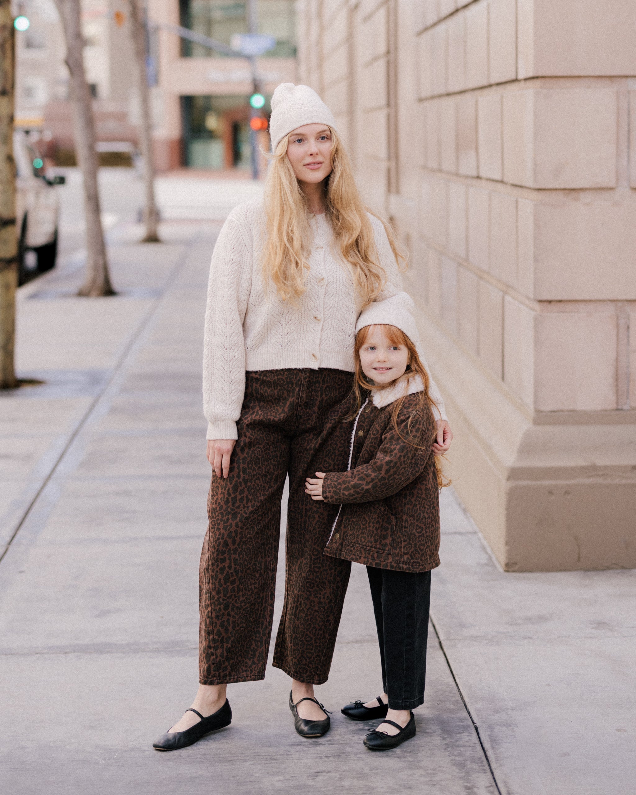 Barrel Denim | Leopard - Rylee + Cru | Kids Clothes | Trendy Baby Clothes | Modern Infant Outfits |