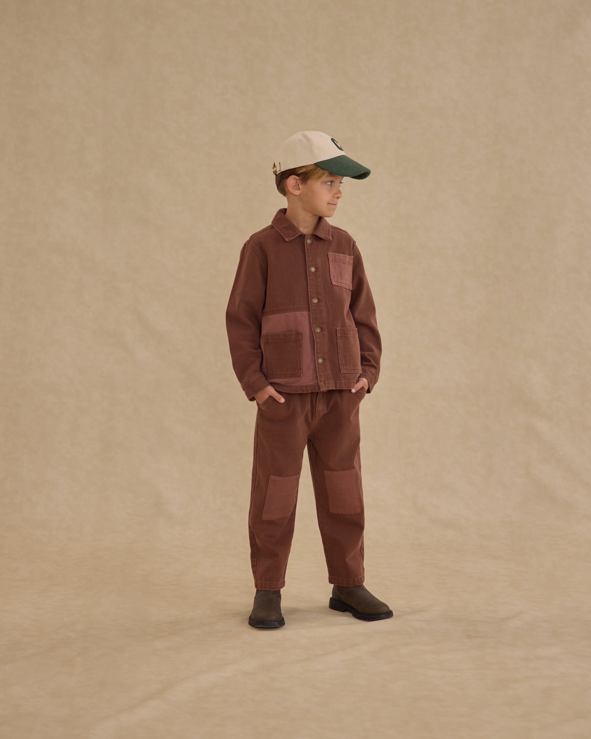 Baseball Hat || Natural - Rylee + Cru | Kids Clothes | Trendy Baby Clothes | Modern Infant Outfits |