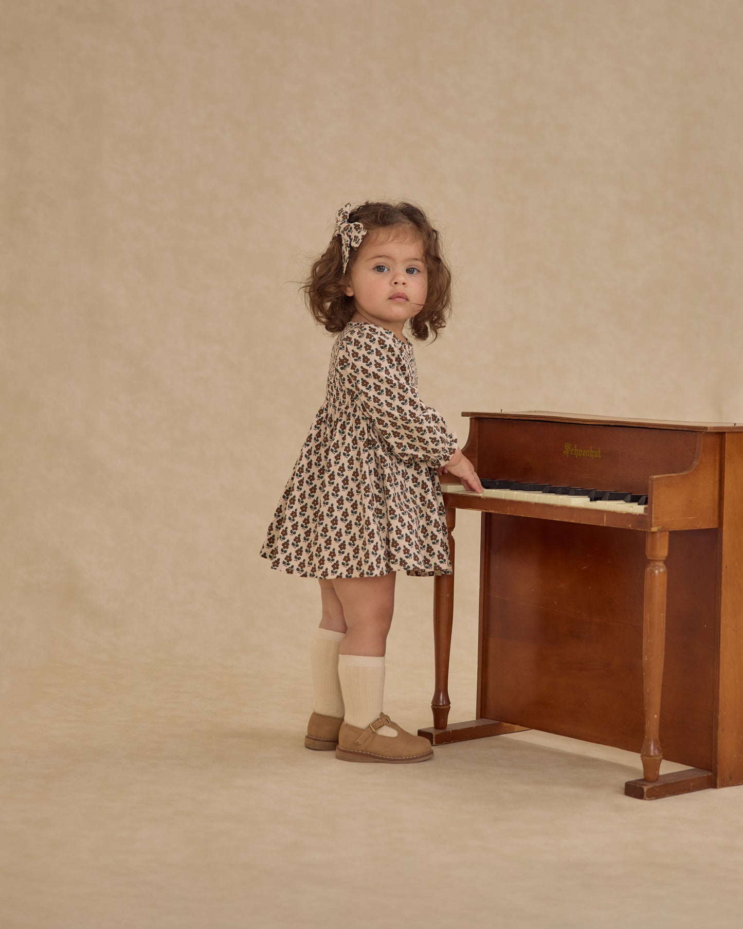 Ribbed Socks || Black, Antique - Rylee + Cru | Kids Clothes | Trendy Baby Clothes | Modern Infant Outfits |