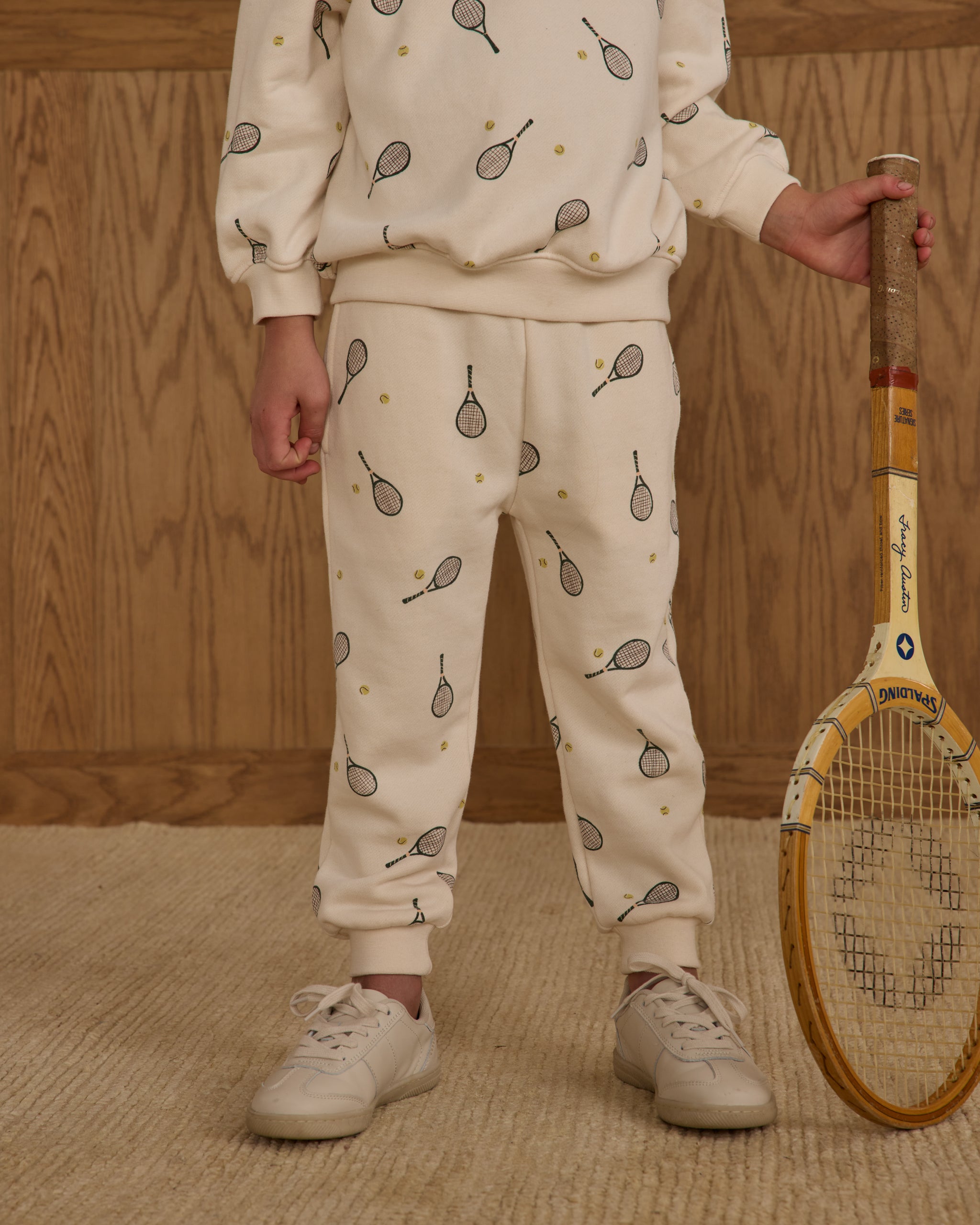 Jogger Sweatpant || Tennis - Rylee + Cru | Kids Clothes | Trendy Baby Clothes | Modern Infant Outfits |