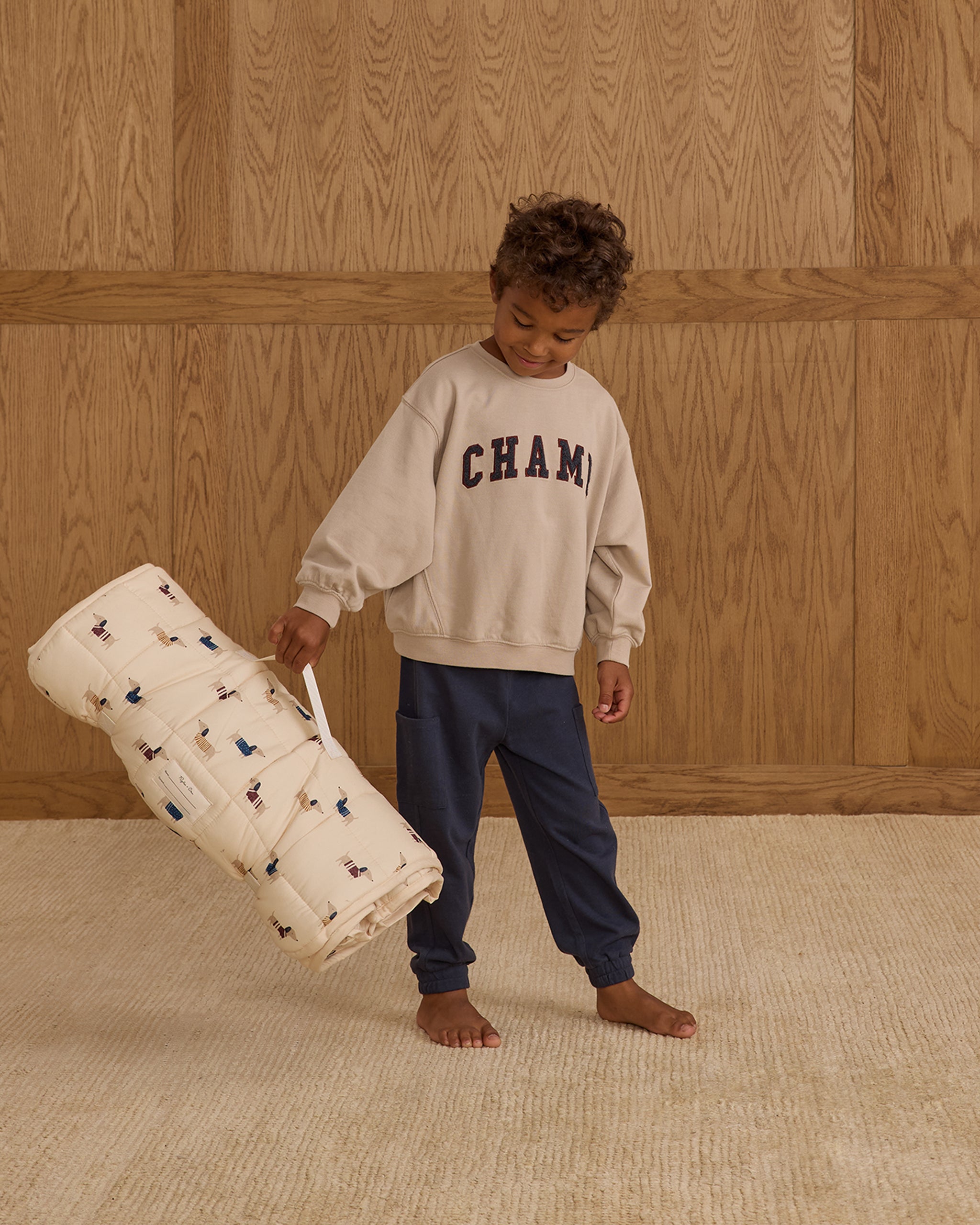 Cargo Jogger || Navy - Rylee + Cru | Kids Clothes | Trendy Baby Clothes | Modern Infant Outfits |