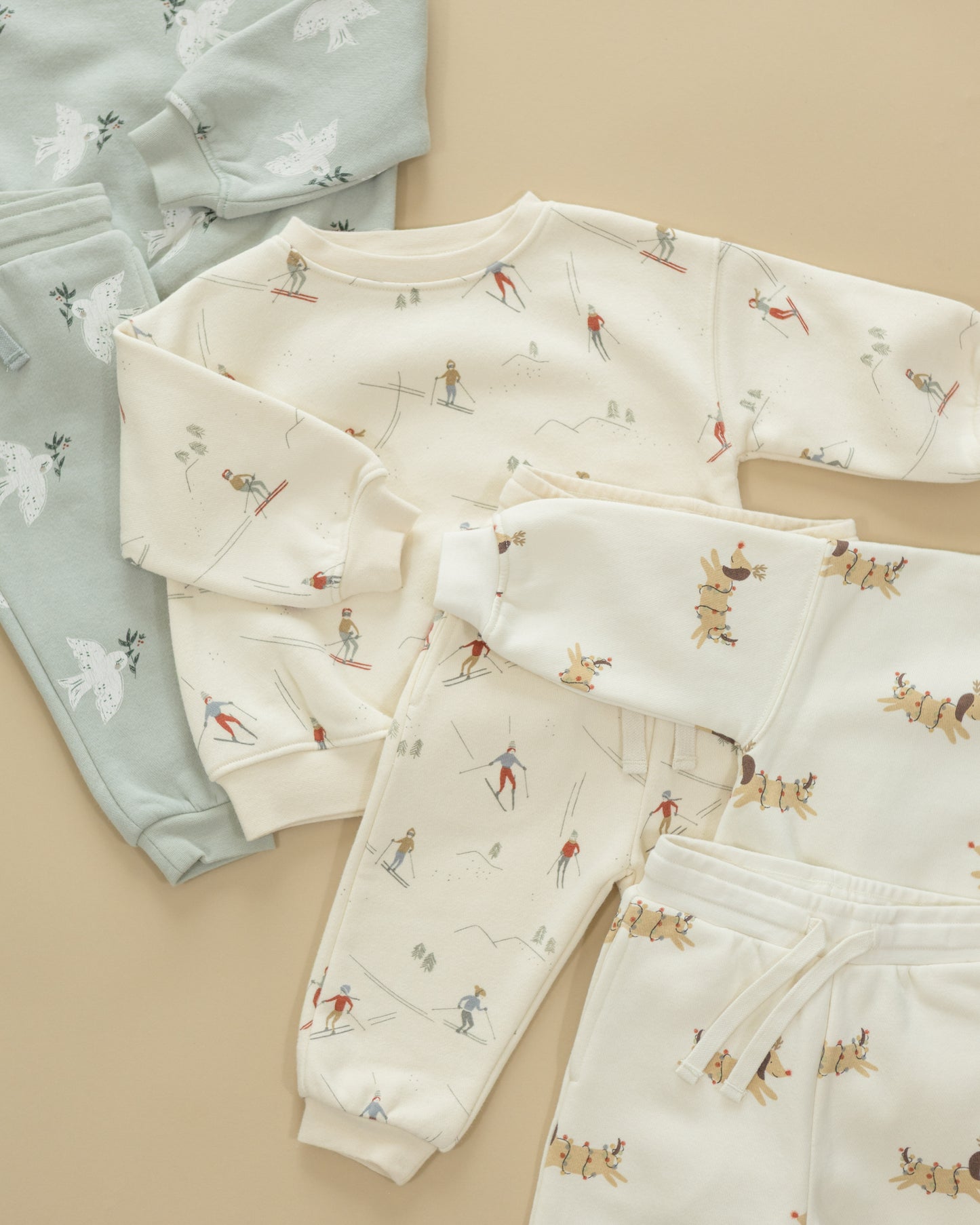 Relaxed Sweatshirt || Skiers - Rylee + Cru | Kids Clothes | Trendy Baby Clothes | Modern Infant Outfits |