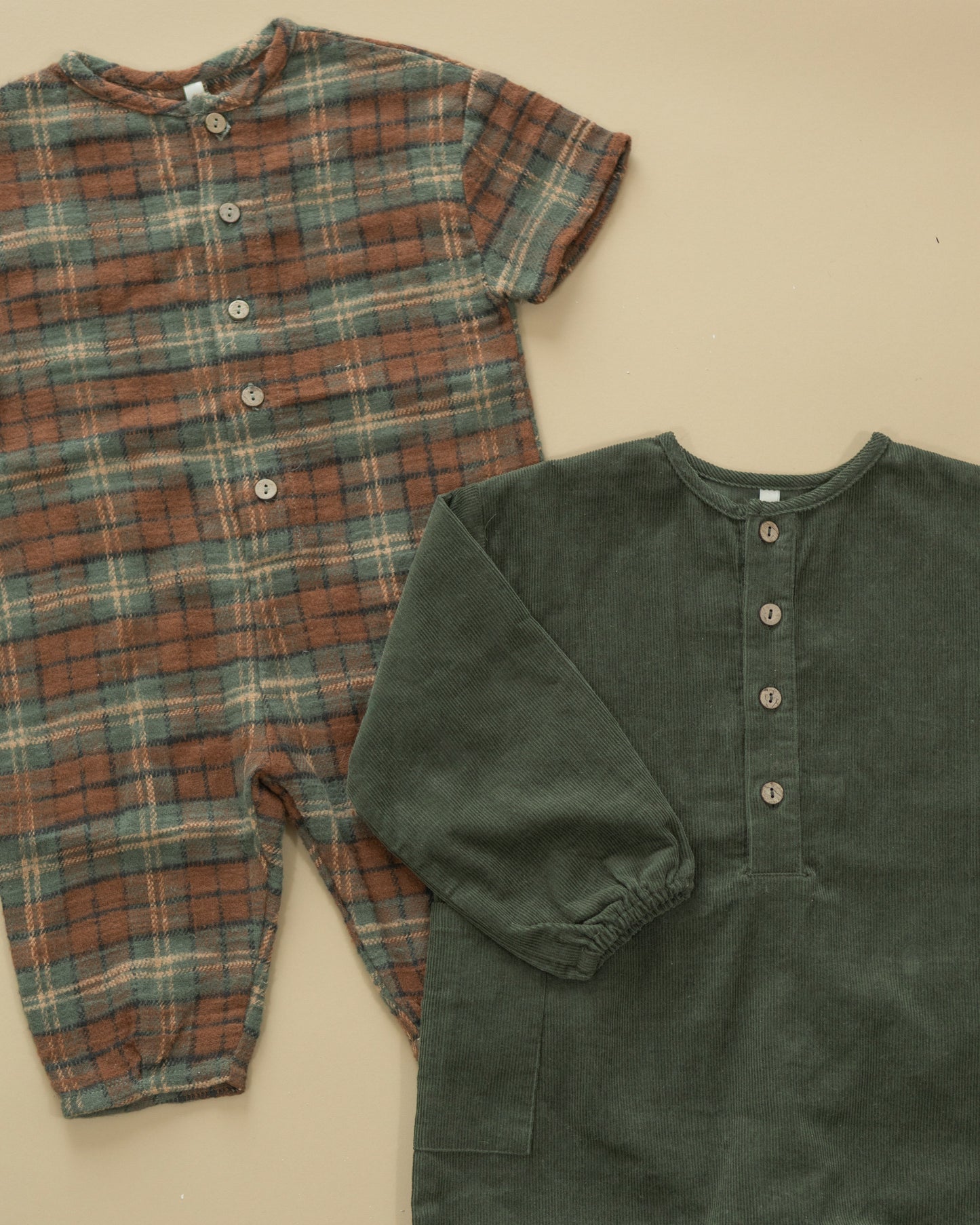 Hayes Jumpsuit || Holiday Plaid - Rylee + Cru | Kids Clothes | Trendy Baby Clothes | Modern Infant Outfits |