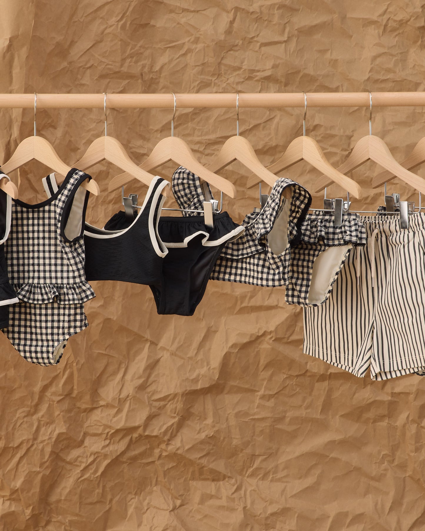 Daisy Bikini Black - Rylee + Cru | Kids Clothes | Trendy Baby Clothes | Modern Infant Outfits |
