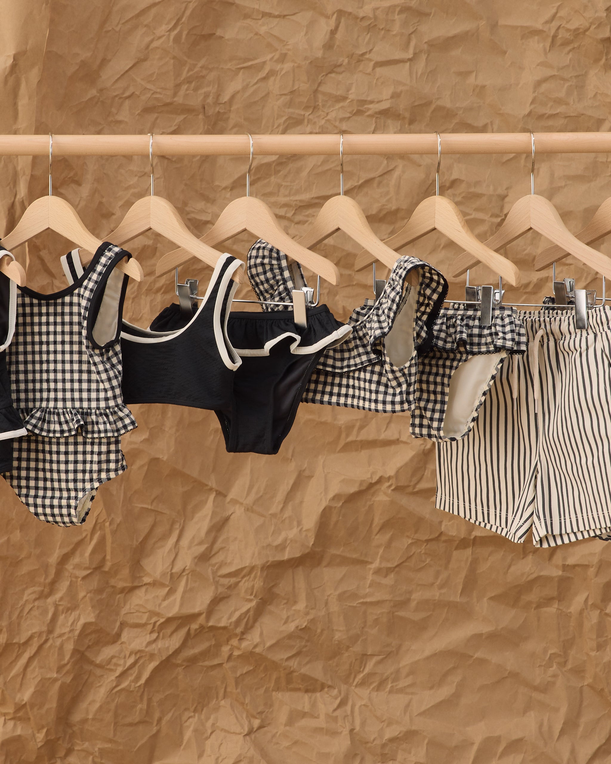 Daisy Bikini Black - Rylee + Cru | Kids Clothes | Trendy Baby Clothes | Modern Infant Outfits |