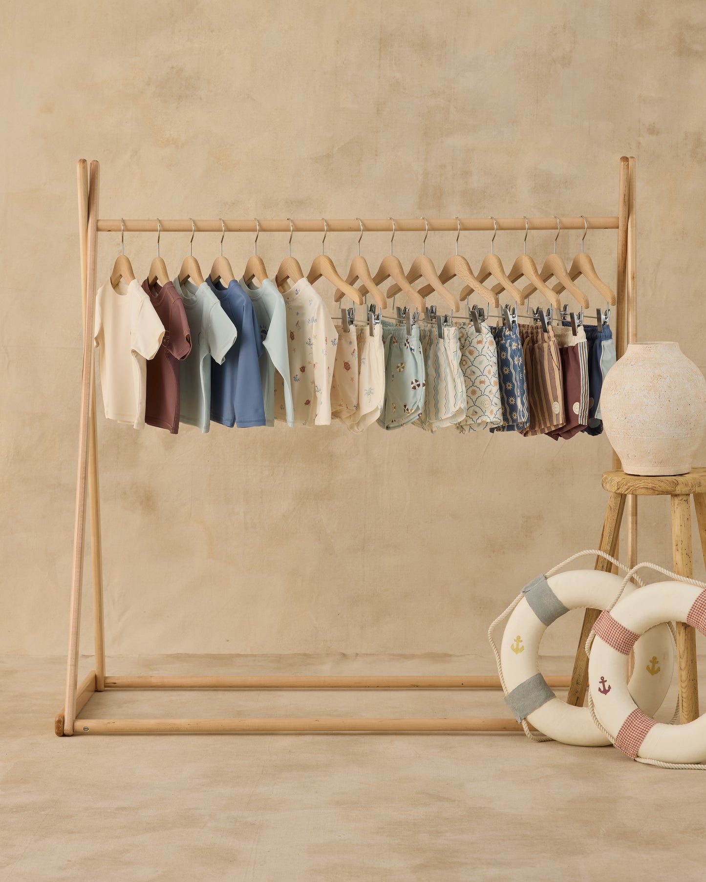 Short Sleeve Rashguard Natural