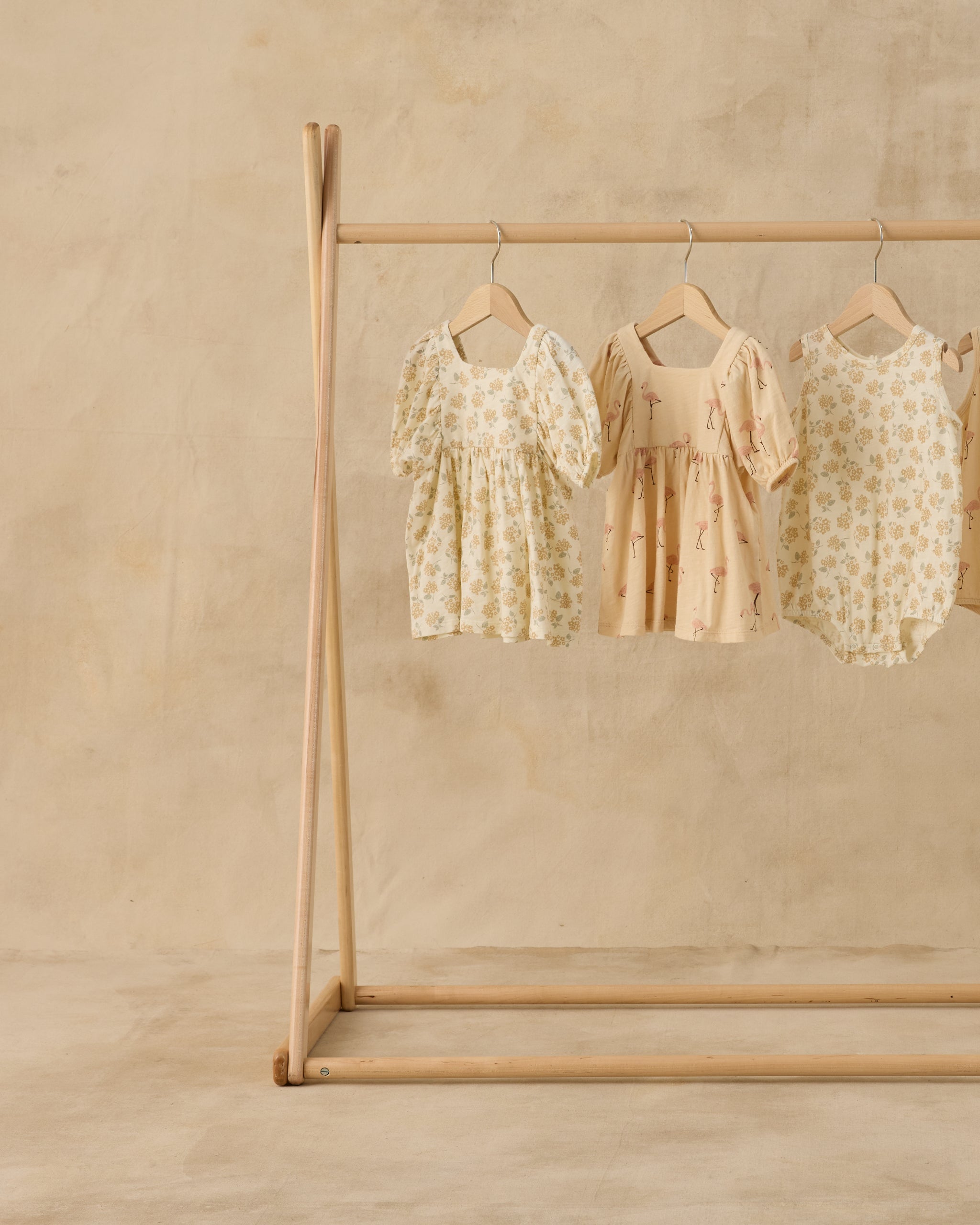 Brea Kleid Gelb geblümt