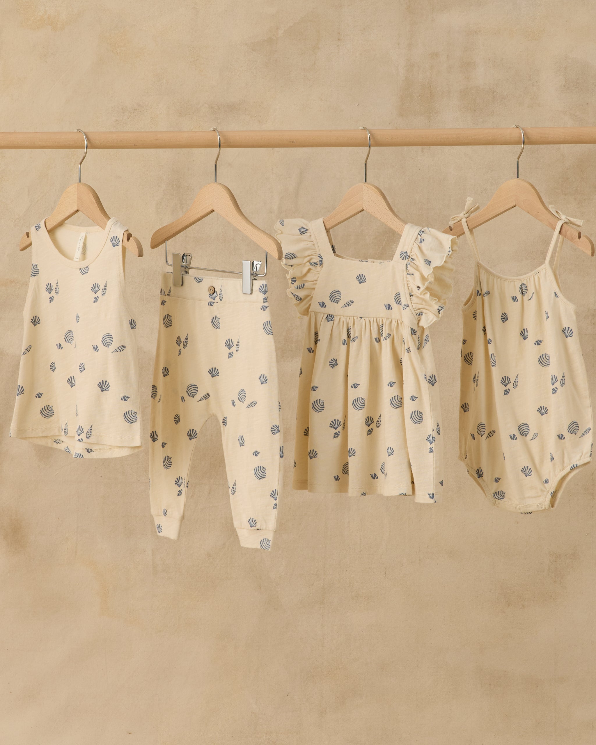 Tank + Slouch Pant Set Seashells