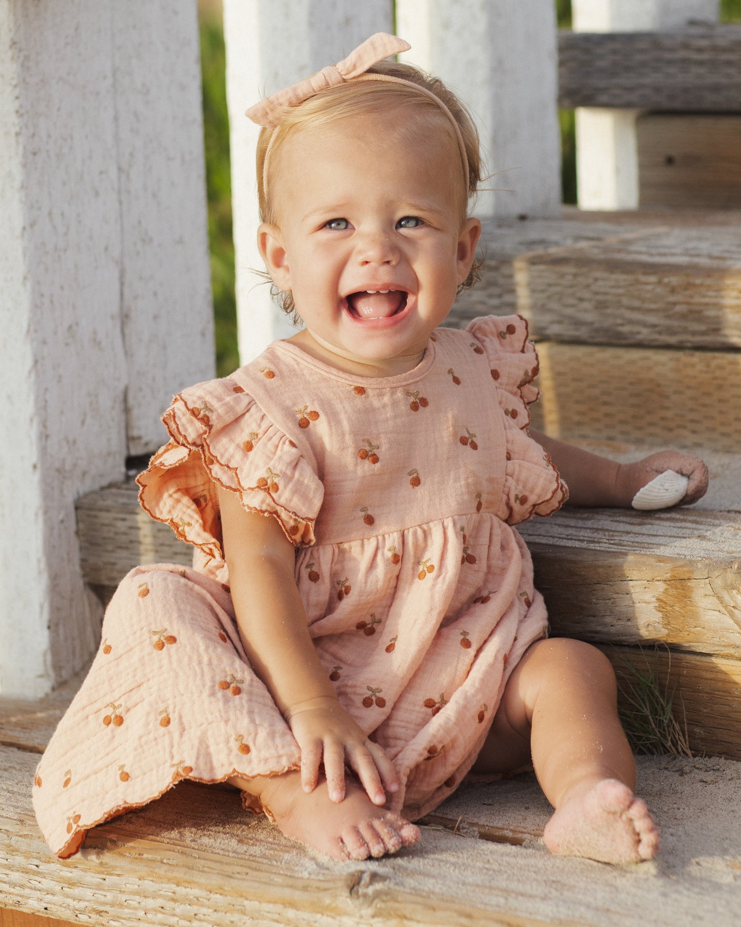Little Knot Headband Melon - Rylee + Cru | Kids Clothes | Trendy Baby Clothes | Modern Infant Outfits |