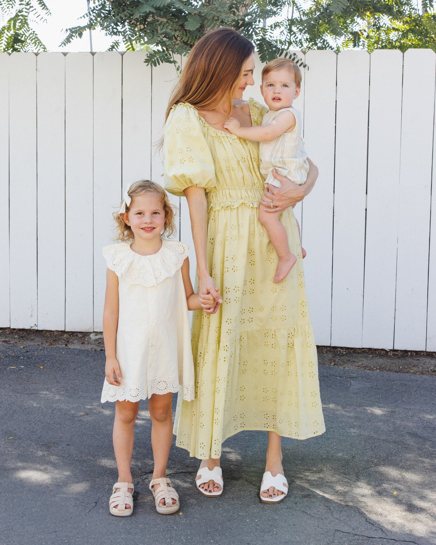 Marina Dress Ivory - Rylee + Cru | Kids Clothes | Trendy Baby Clothes | Modern Infant Outfits |