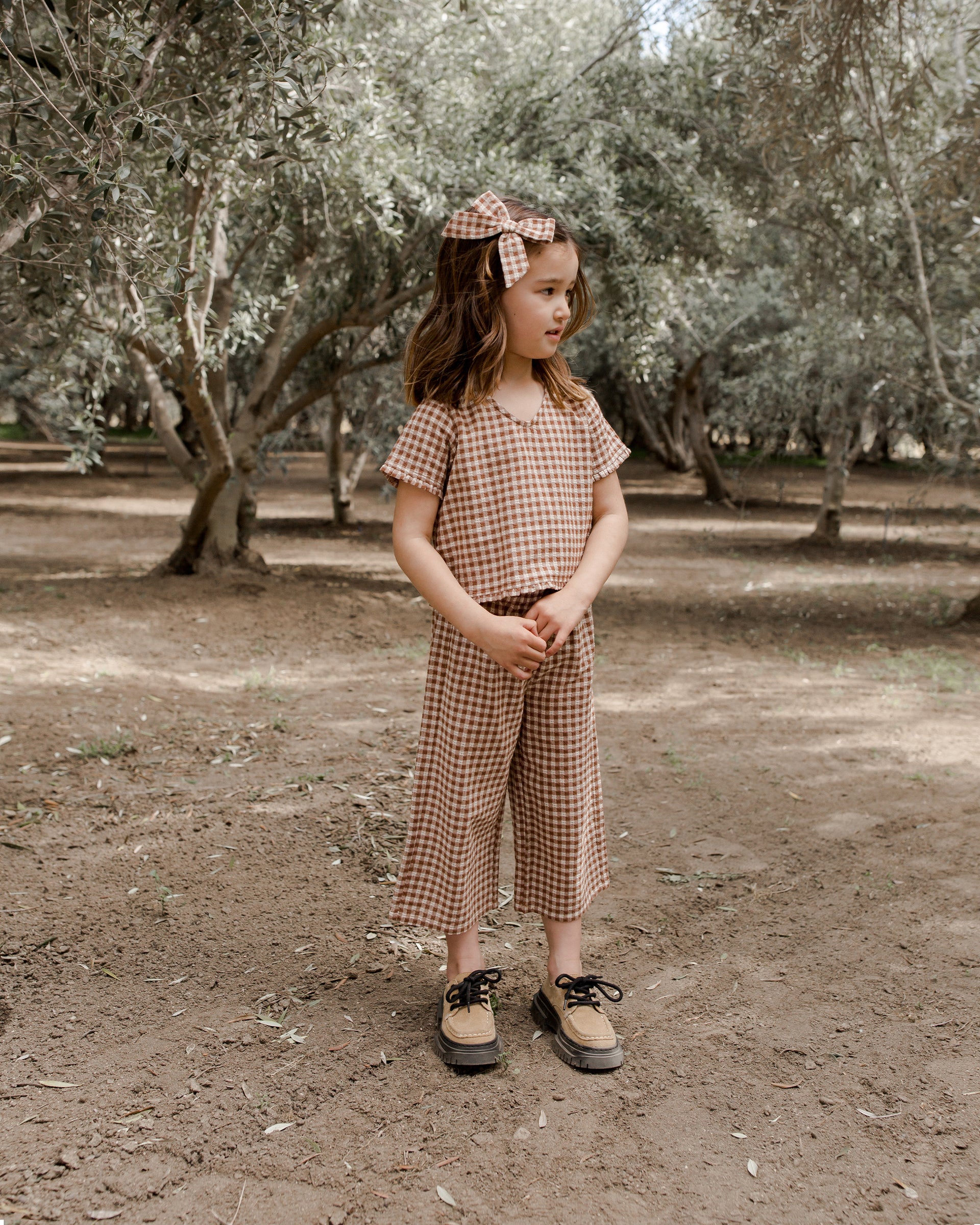 Rylee + Cru Wide Leg Pant - Bows