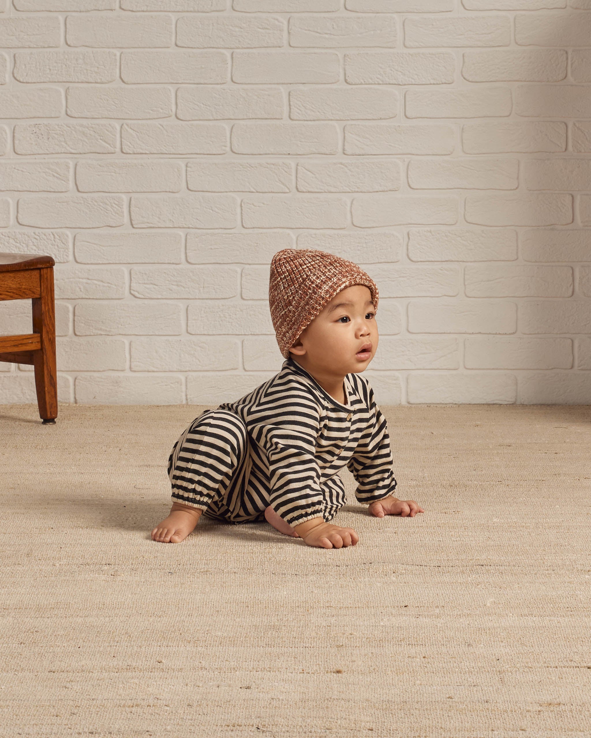Beanie || Heathered Spice - Rylee + Cru | Kids Clothes | Trendy Baby Clothes | Modern Infant Outfits |