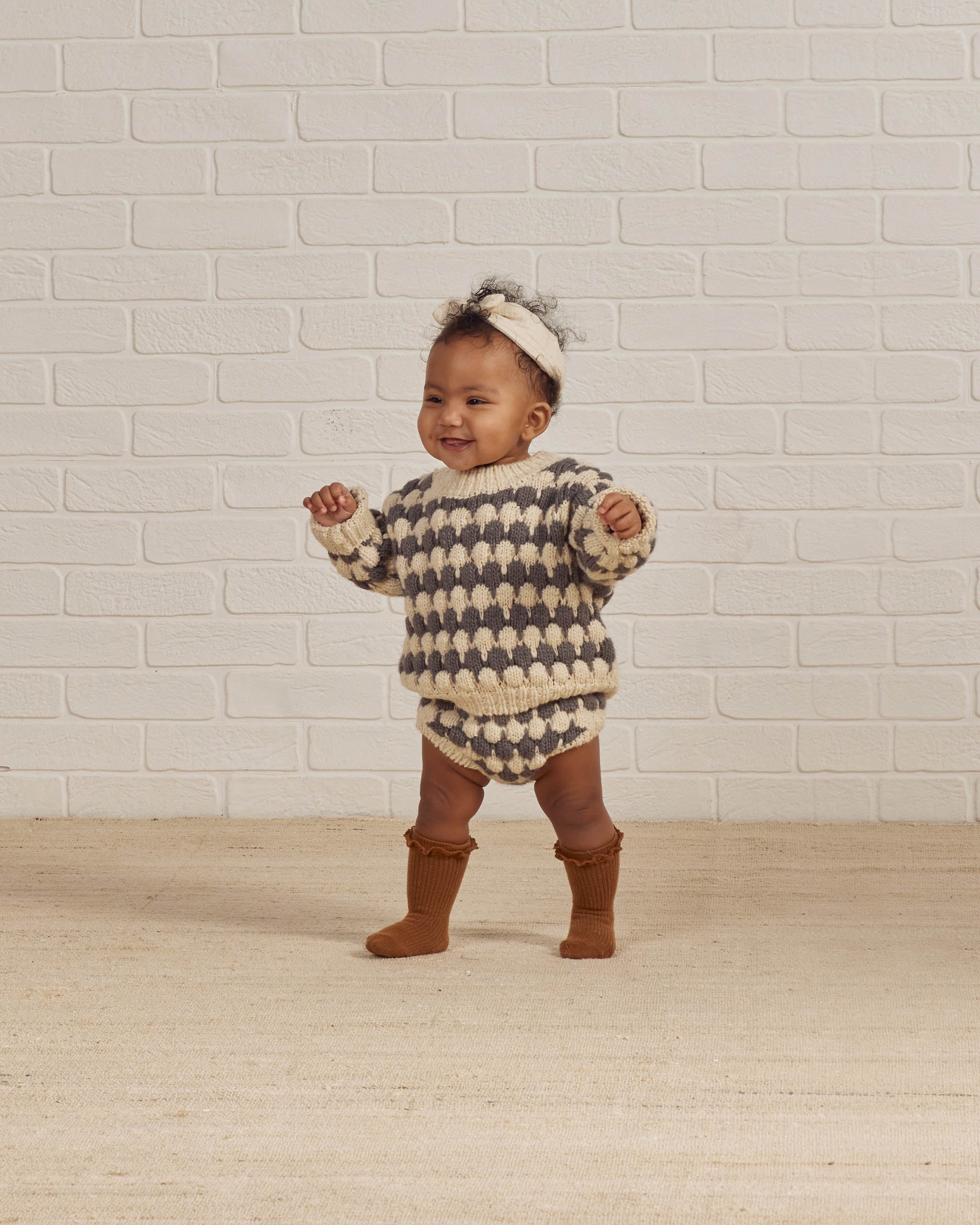 Knit Bloomer || Slate Stripe – Rylee + Cru