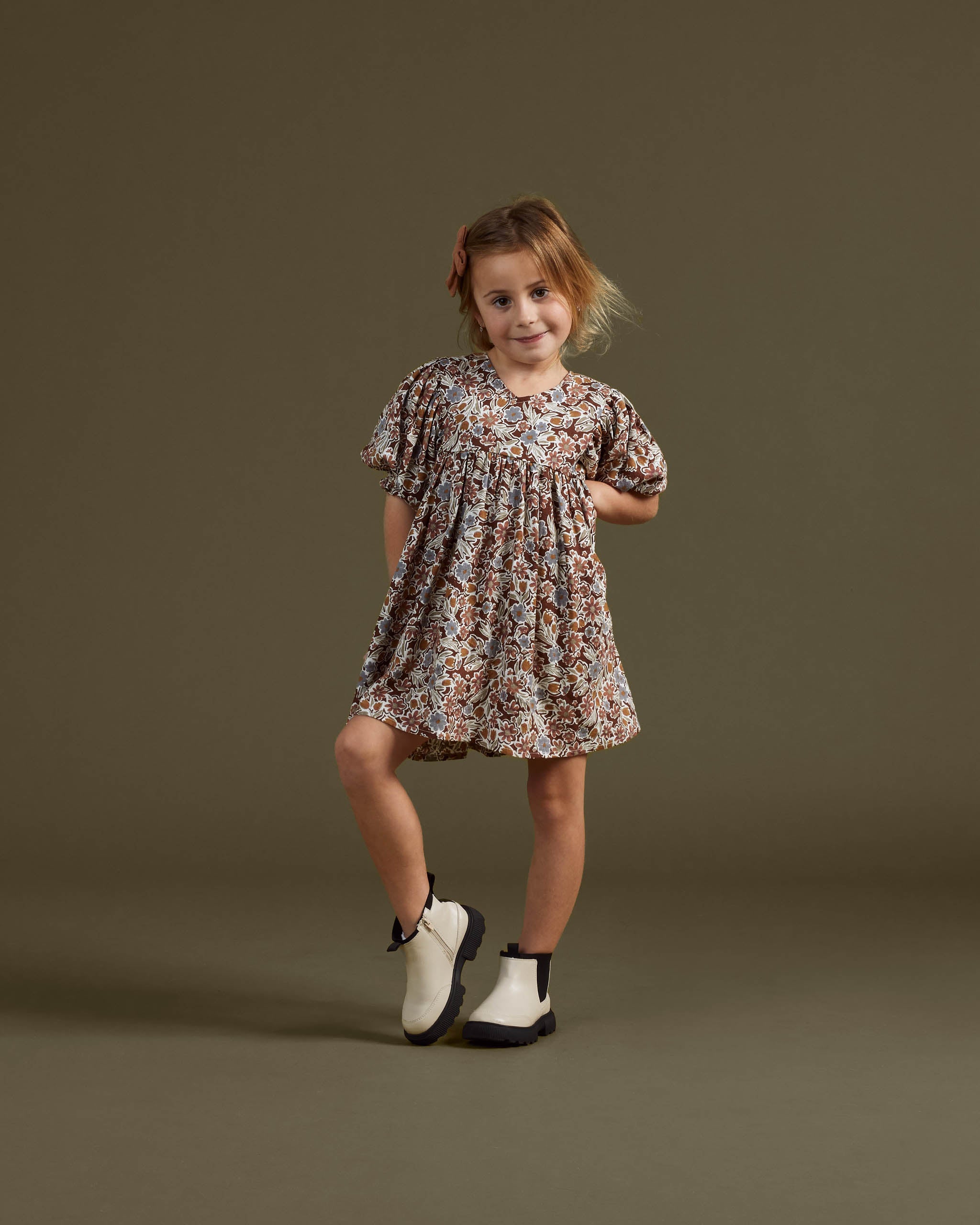 Jolene Dress || Autumn Bloom - Rylee + Cru | Kids Clothes | Trendy Baby Clothes | Modern Infant Outfits |