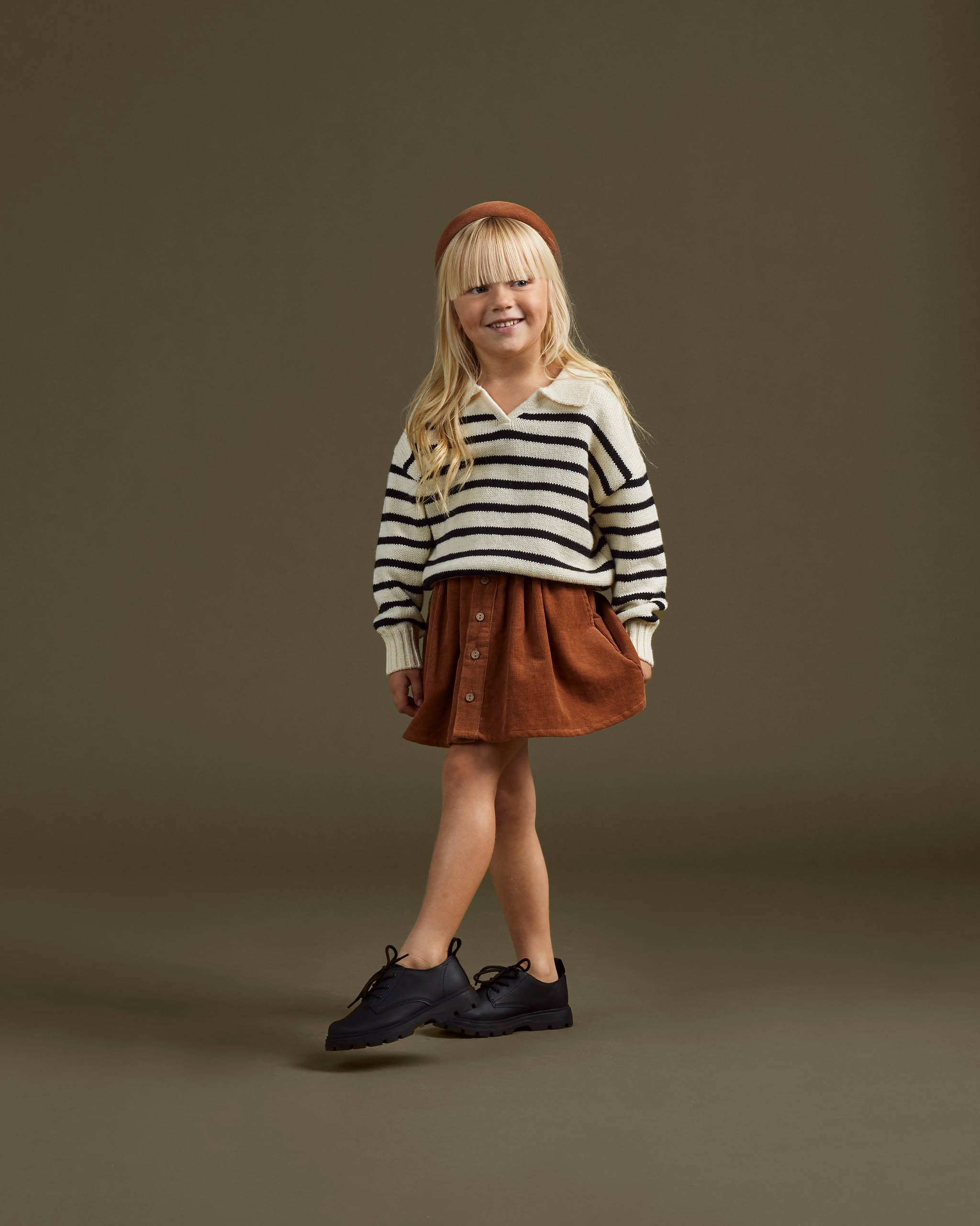 Button Front Mini Skirt || Spice – Rylee + Cru