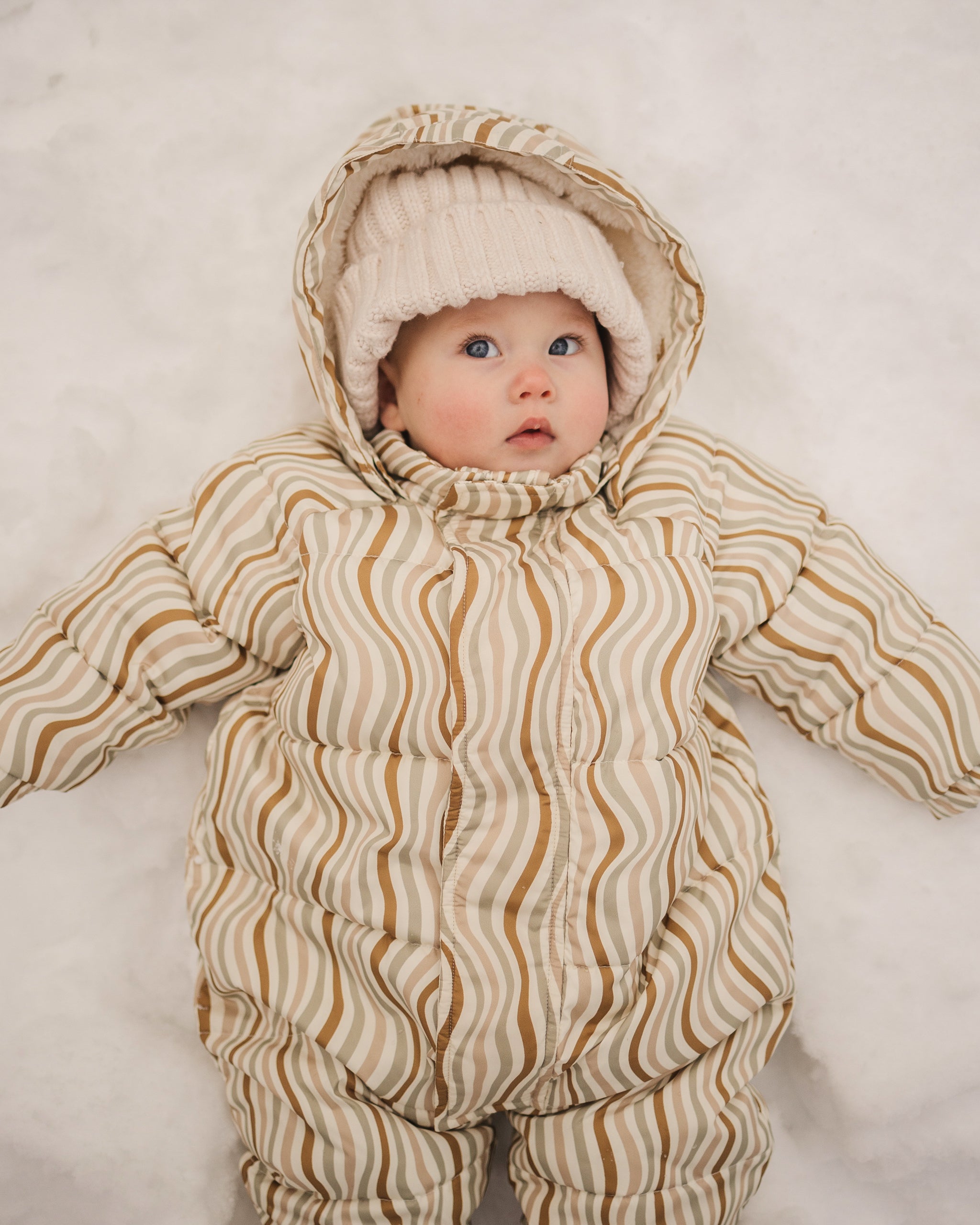 Puffer Onepiece || Retro Waves - Rylee + Cru | Kids Clothes | Trendy Baby Clothes | Modern Infant Outfits |