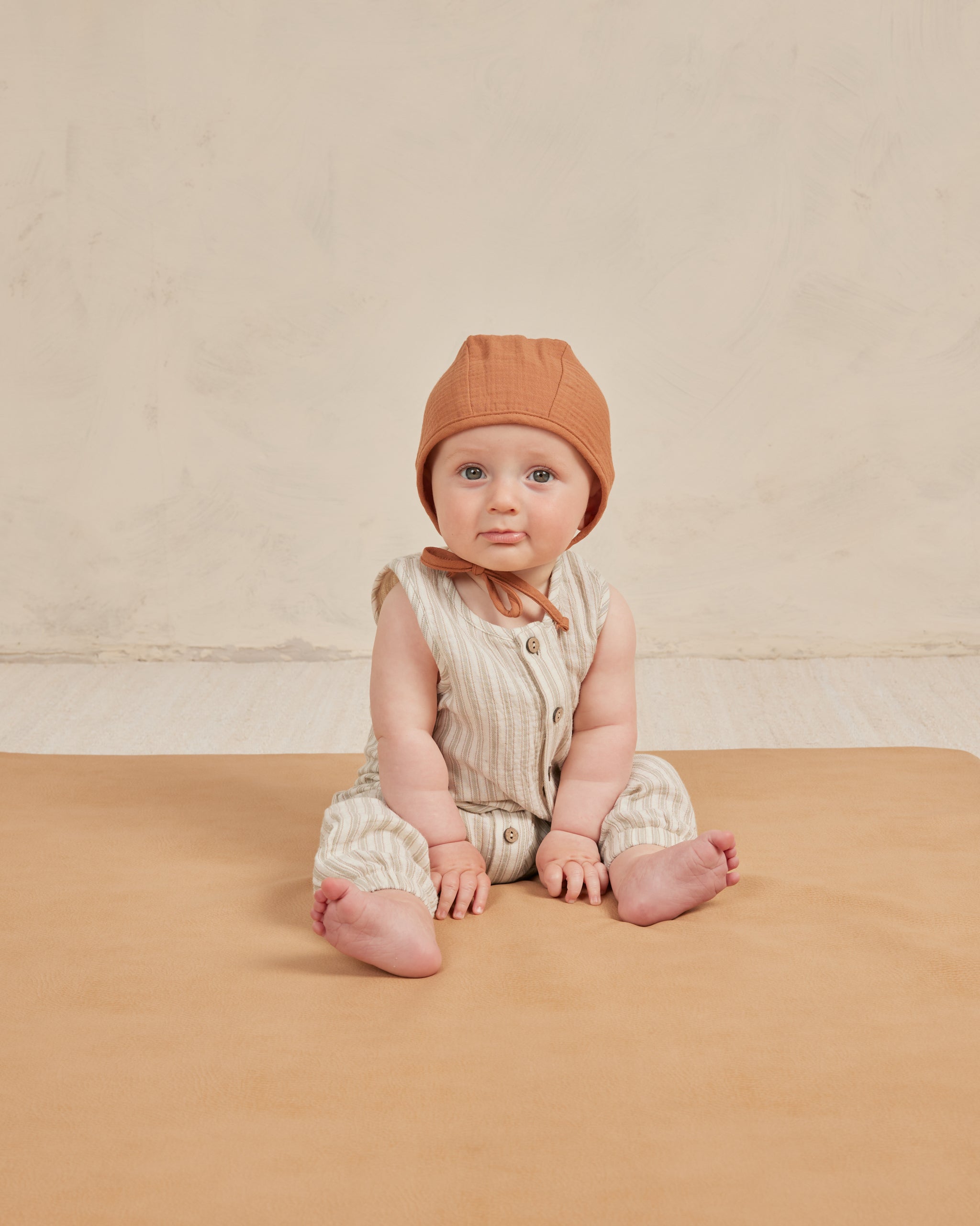 Woven Jumpsuit || Vintage Stripe - Rylee + Cru | Kids Clothes | Trendy Baby Clothes | Modern Infant Outfits |