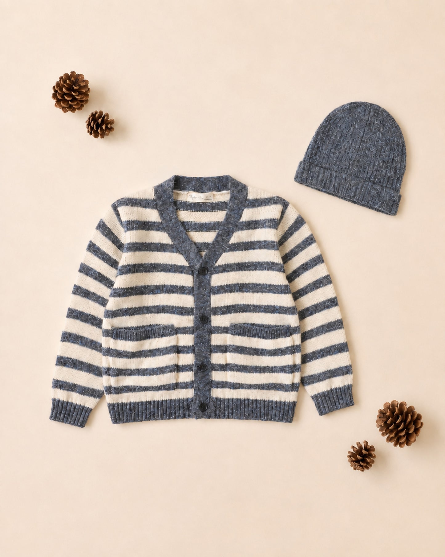 Haywood Cardigan Midnight Stripe - Rylee + Cru | Kids Clothes | Trendy Baby Clothes | Modern Infant Outfits |
