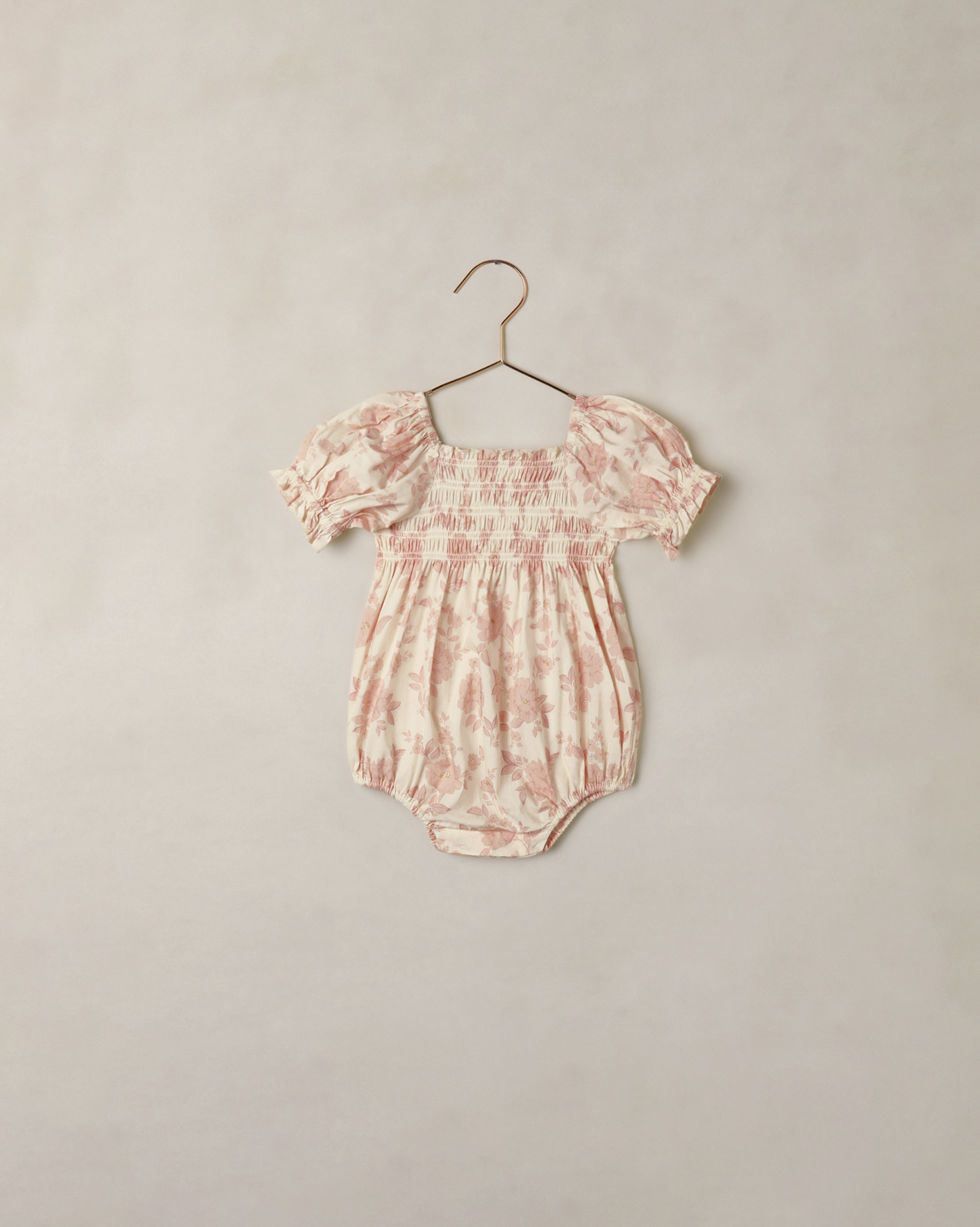 Hazel Romper Blush English Rose - Rylee + Cru | Kids Clothes | Trendy Baby Clothes | Modern Infant Outfits |