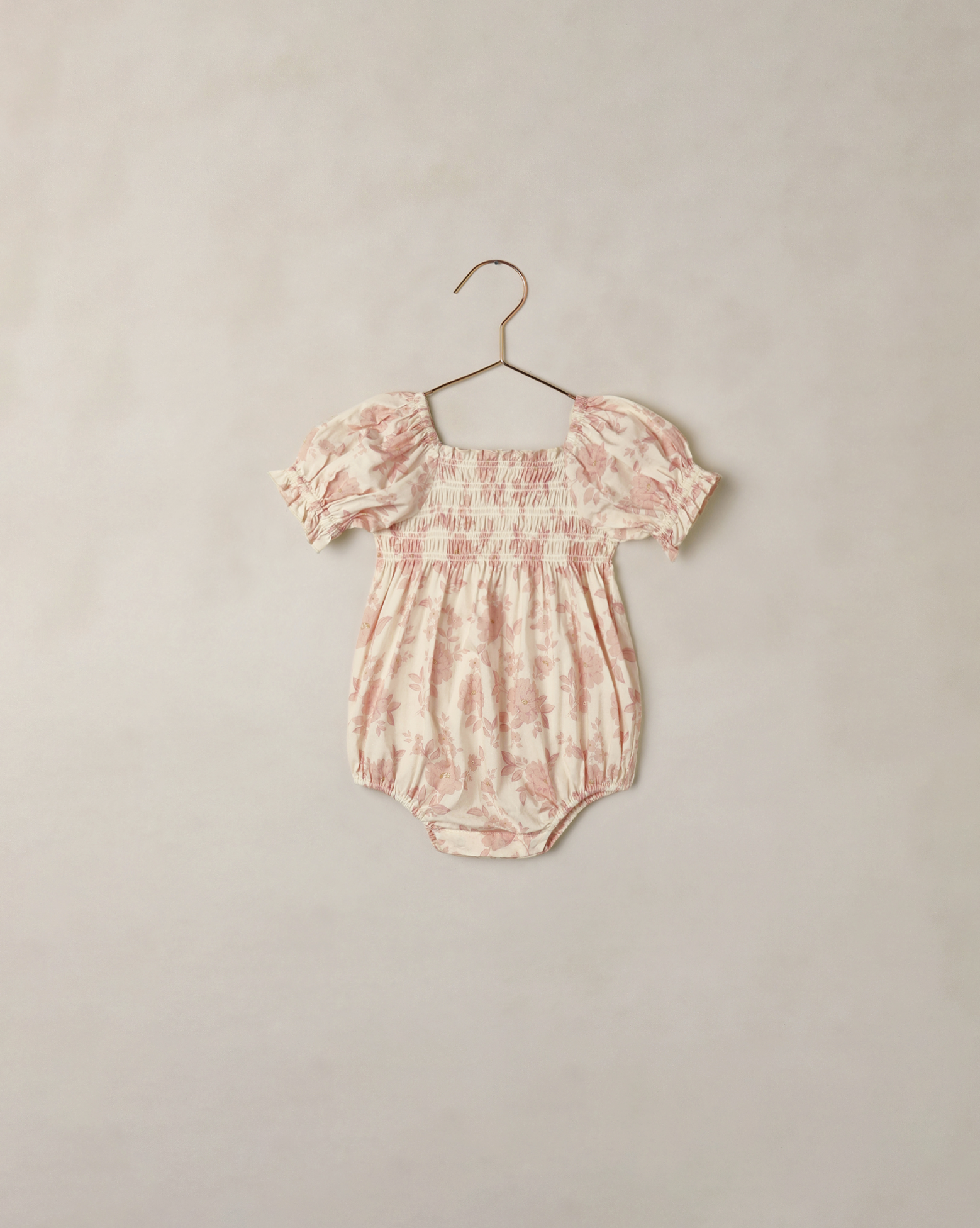 Hazel Romper Blush English Rose - Rylee + Cru | Kids Clothes | Trendy Baby Clothes | Modern Infant Outfits |
