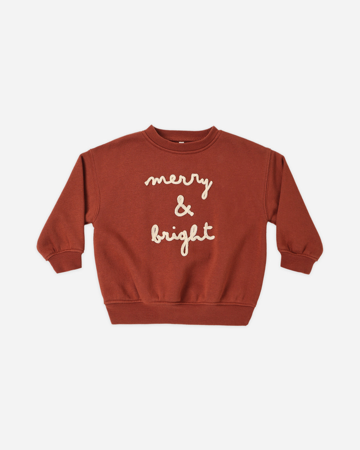 Relaxed Sweatshirt Merry & Bright - Rylee + Cru | Kids Clothes | Trendy Baby Clothes | Modern Infant Outfits |
