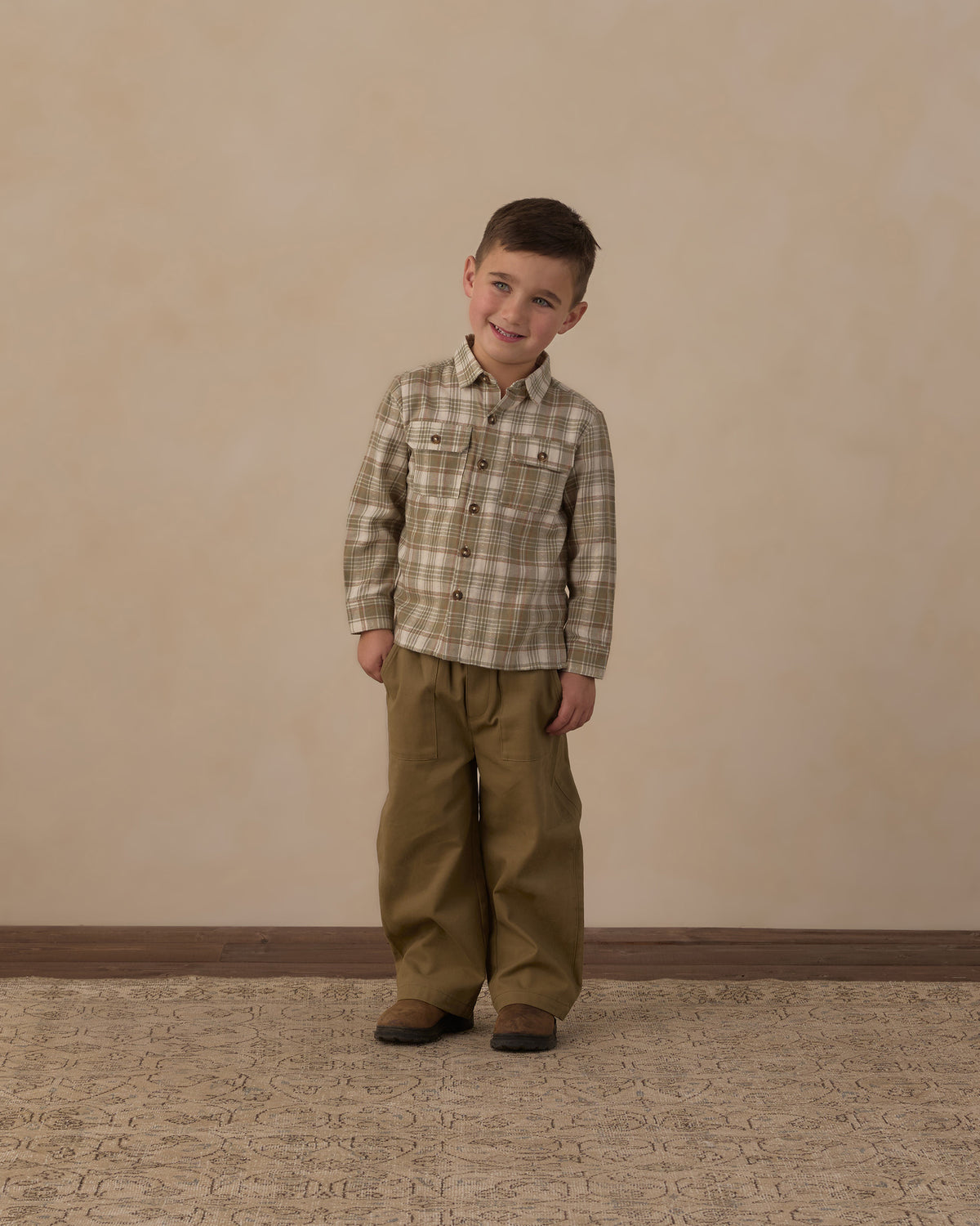 Tommy Pant Olive - Rylee + Cru | Kids Clothes | Trendy Baby Clothes | Modern Infant Outfits |