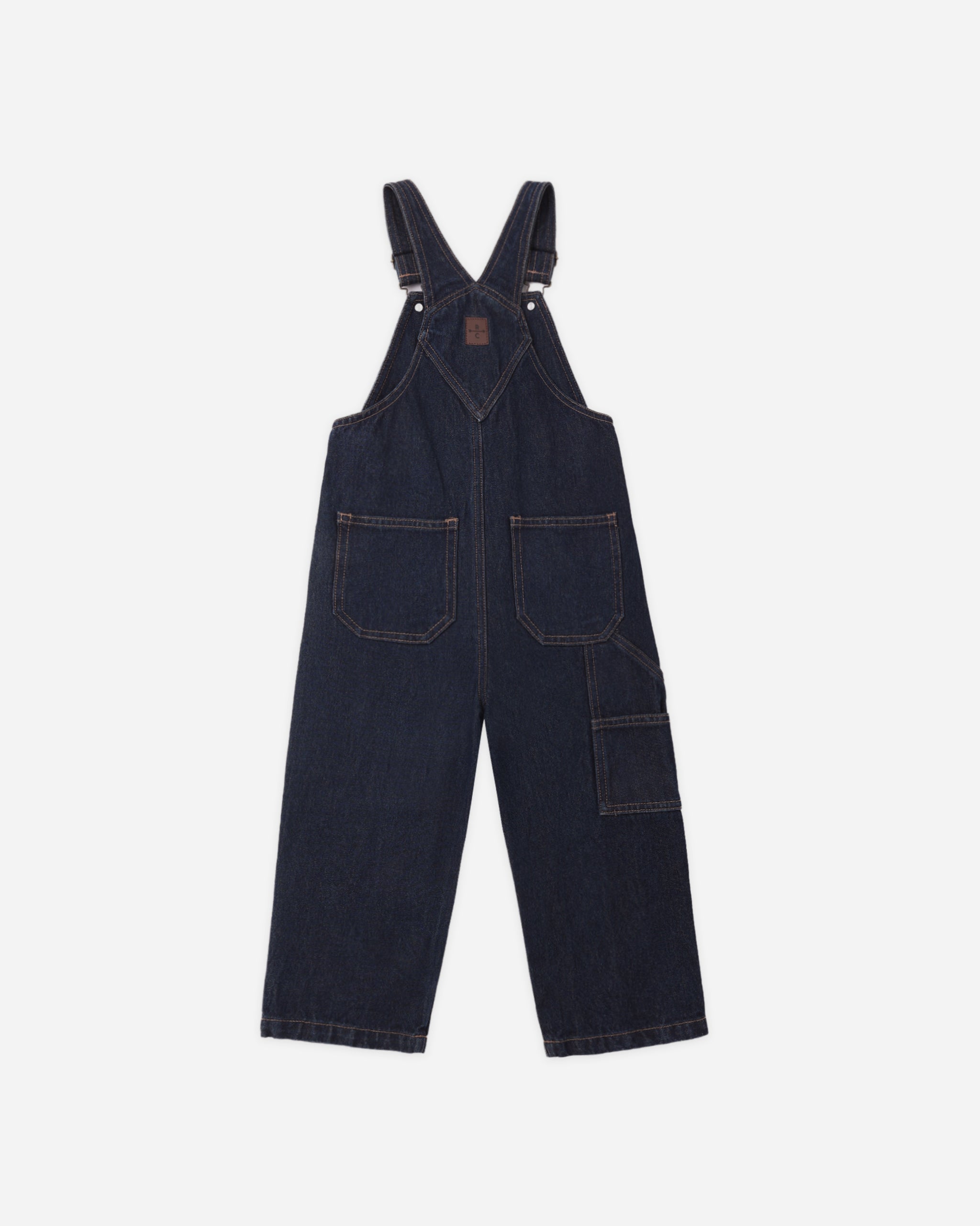 Utility Overall Dark Indigo - Rylee + Cru | Kids Clothes | Trendy Baby Clothes | Modern Infant Outfits |