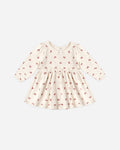 Alda Dress Red Bows - Rylee + Cru | Kids Clothes | Trendy Baby Clothes | Modern Infant Outfits |