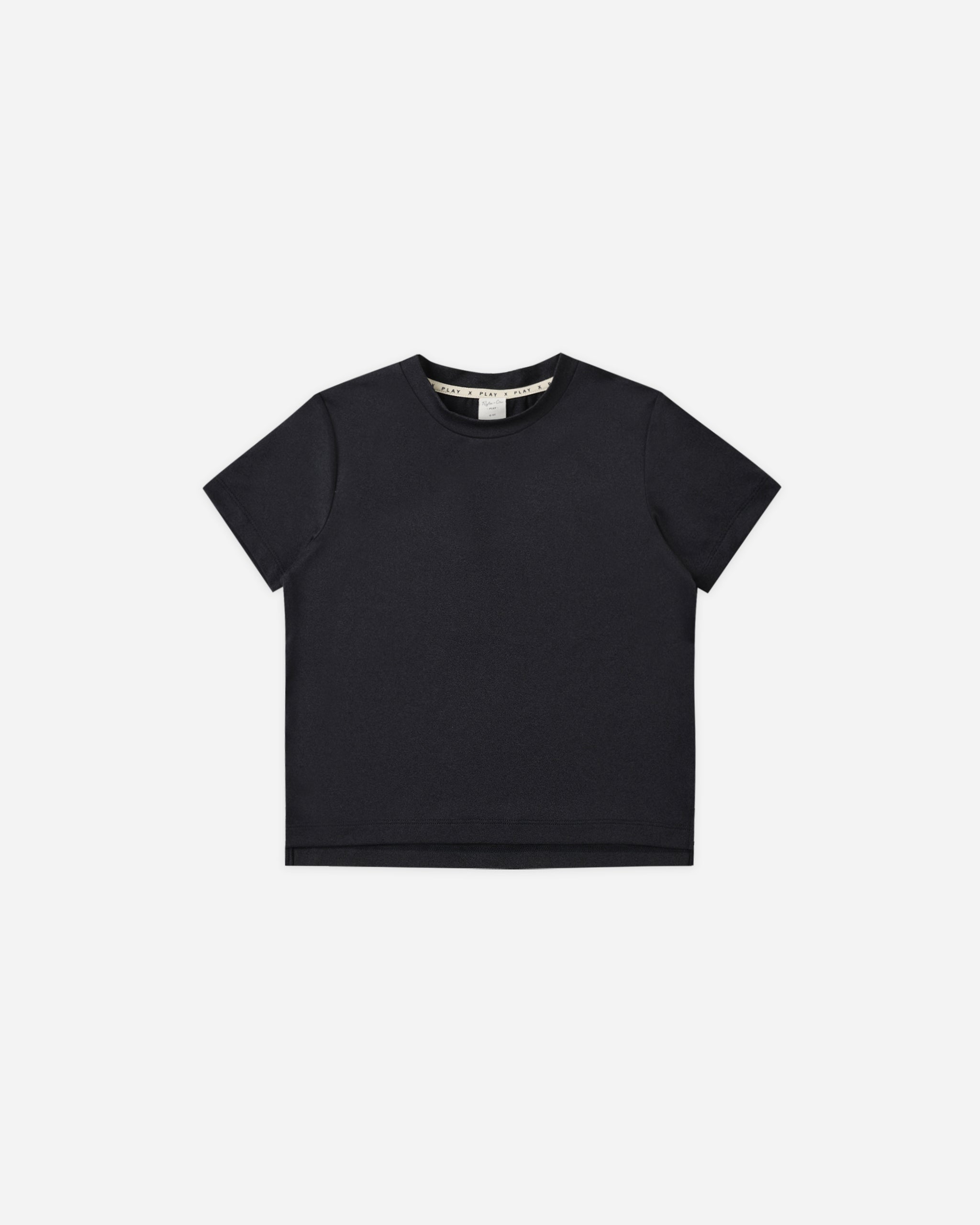 Cove Essential Tee Heathered Black - Rylee + Cru | Kids Clothes | Trendy Baby Clothes | Modern Infant Outfits |